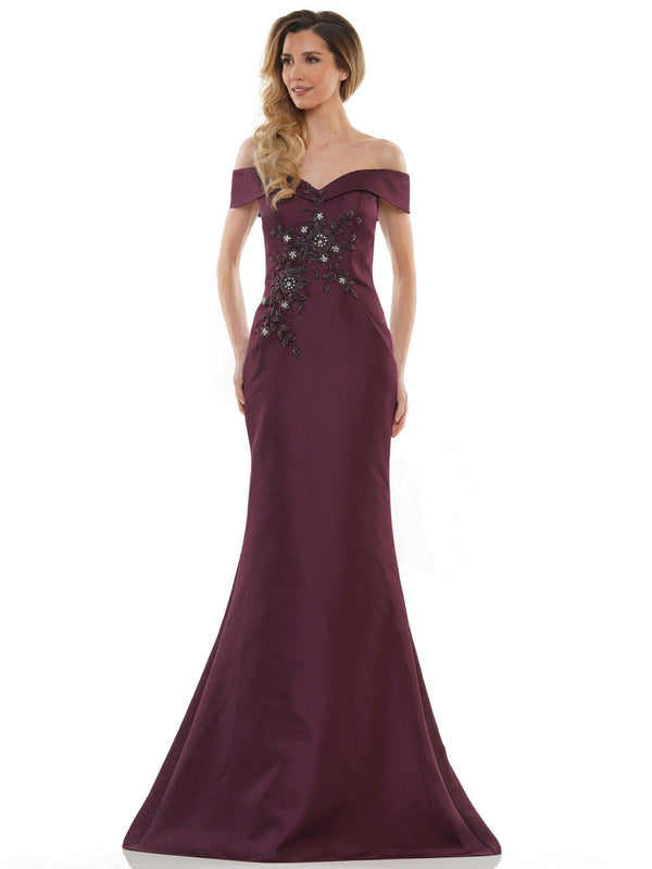 Marsoni Long Formal Off Shoulder Mermaid Dress 1142
