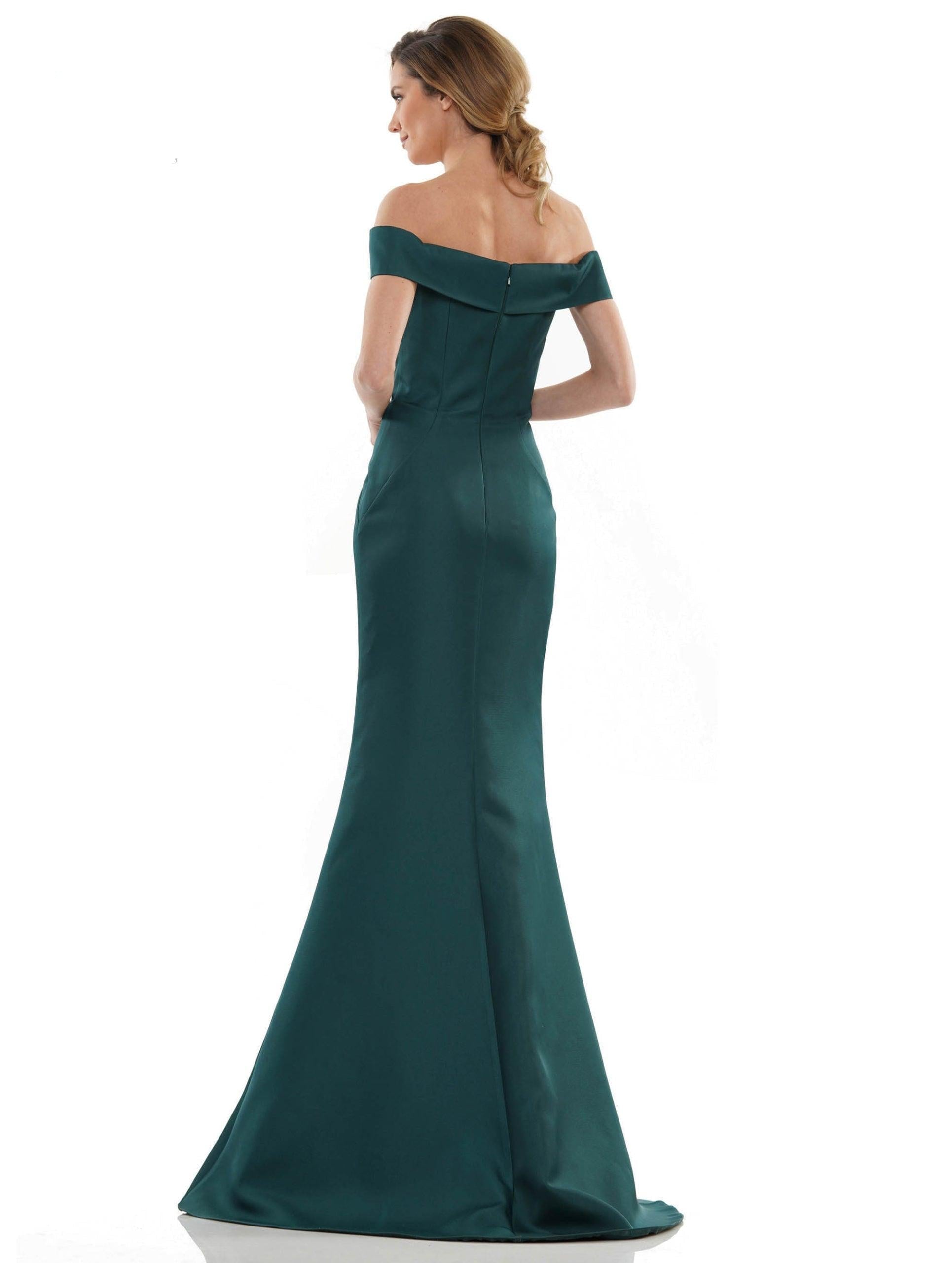 Marsoni Long Formal Off Shoulder Mermaid Dress 1142 - The Dress Outlet