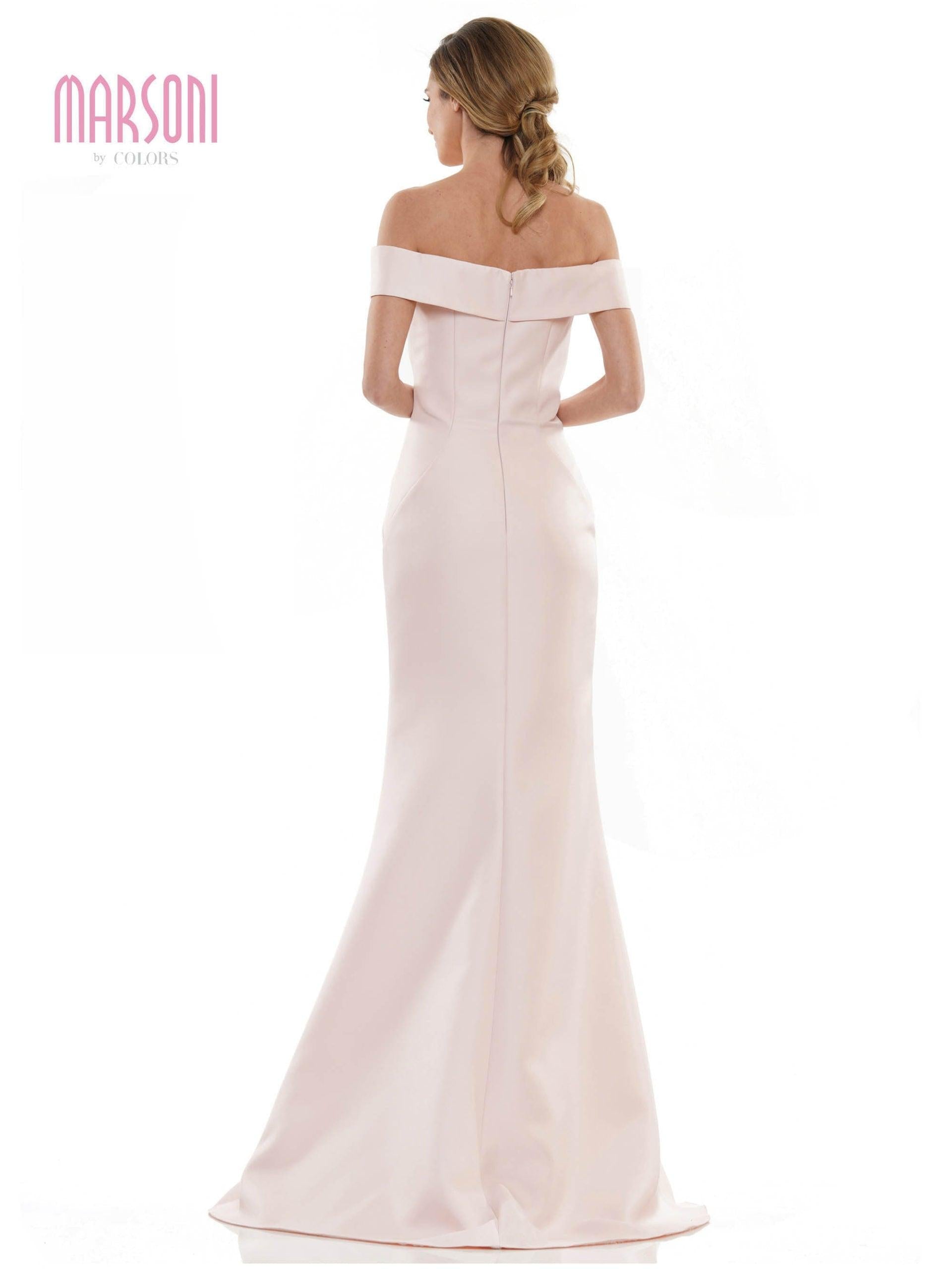 Marsoni Long Formal Off Shoulder Mermaid Dress 1142