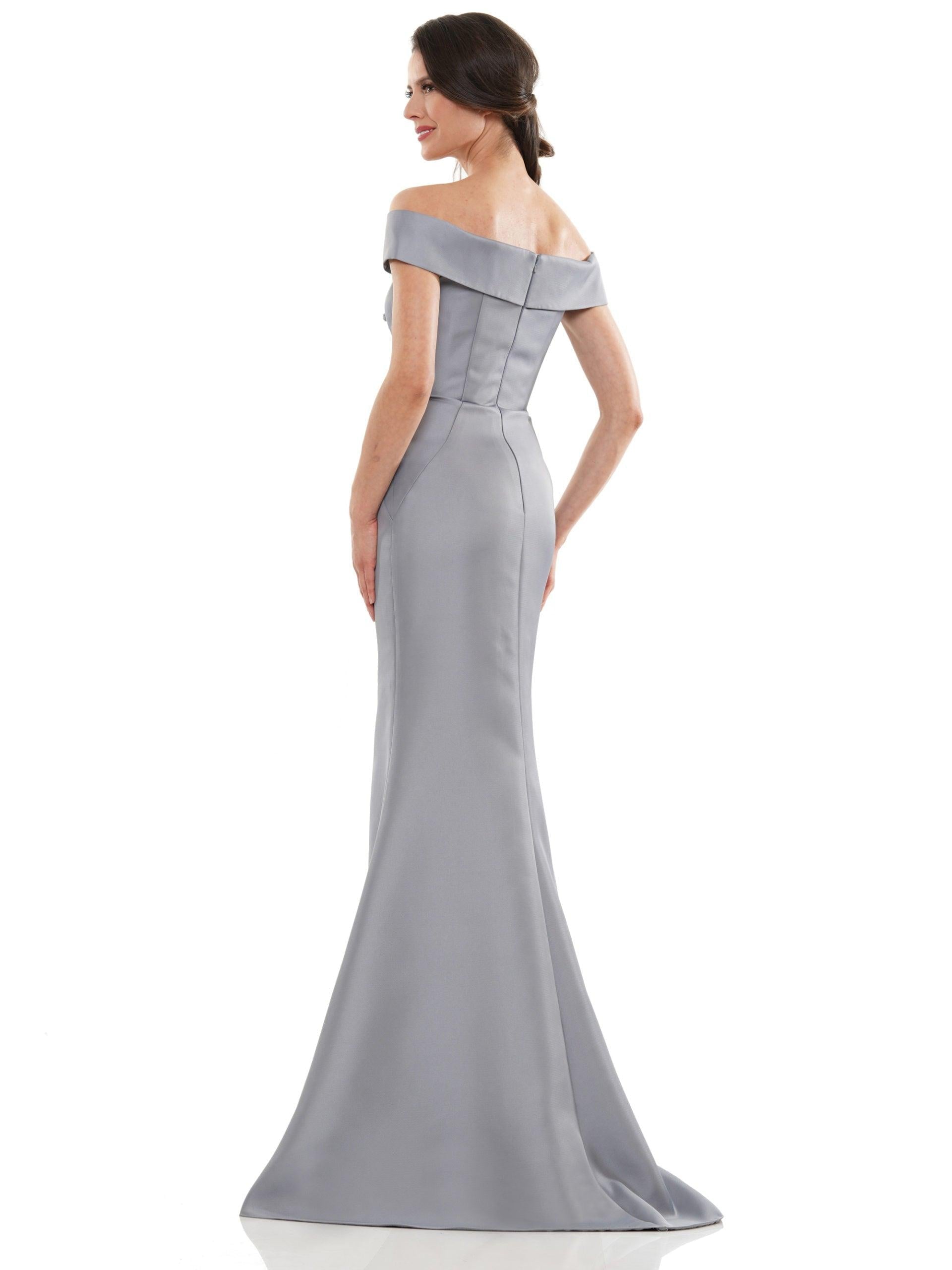 Marsoni Long Formal Off Shoulder Mermaid Dress 1142 - The Dress Outlet