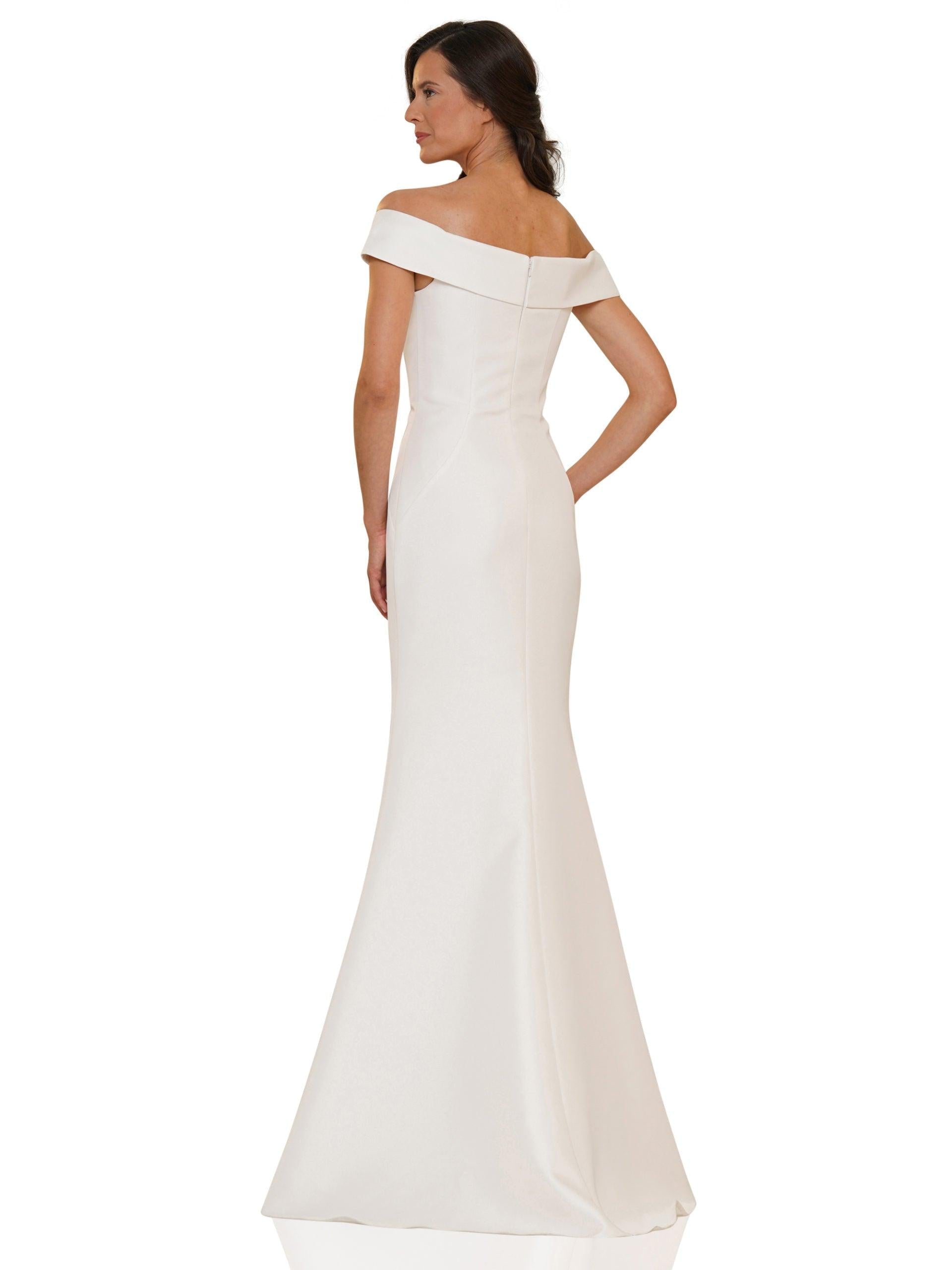 Marsoni Long Formal Off Shoulder Mermaid Dress 1142 - The Dress Outlet
