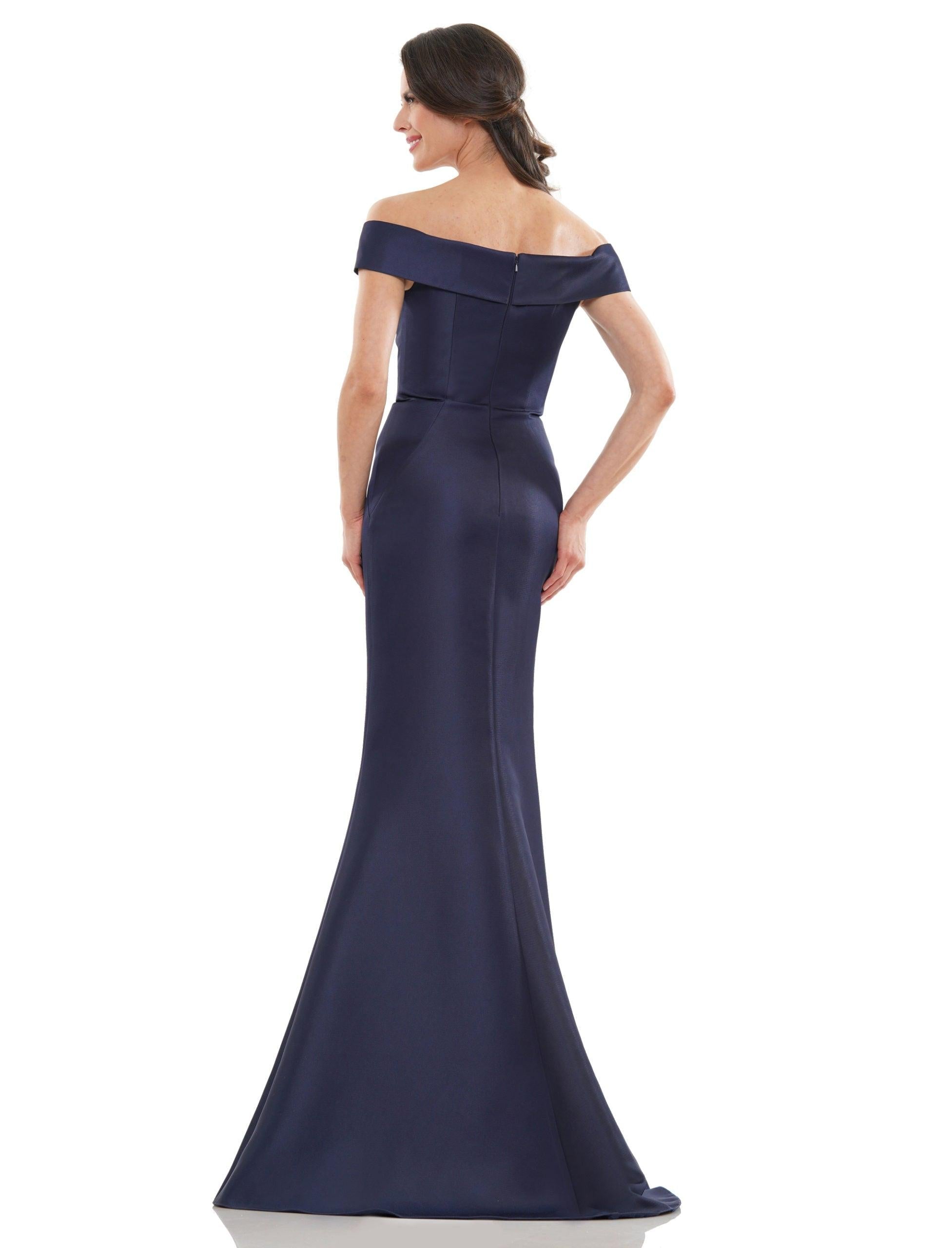 Marsoni Long Formal Off Shoulder Mermaid Dress 1142 - The Dress Outlet