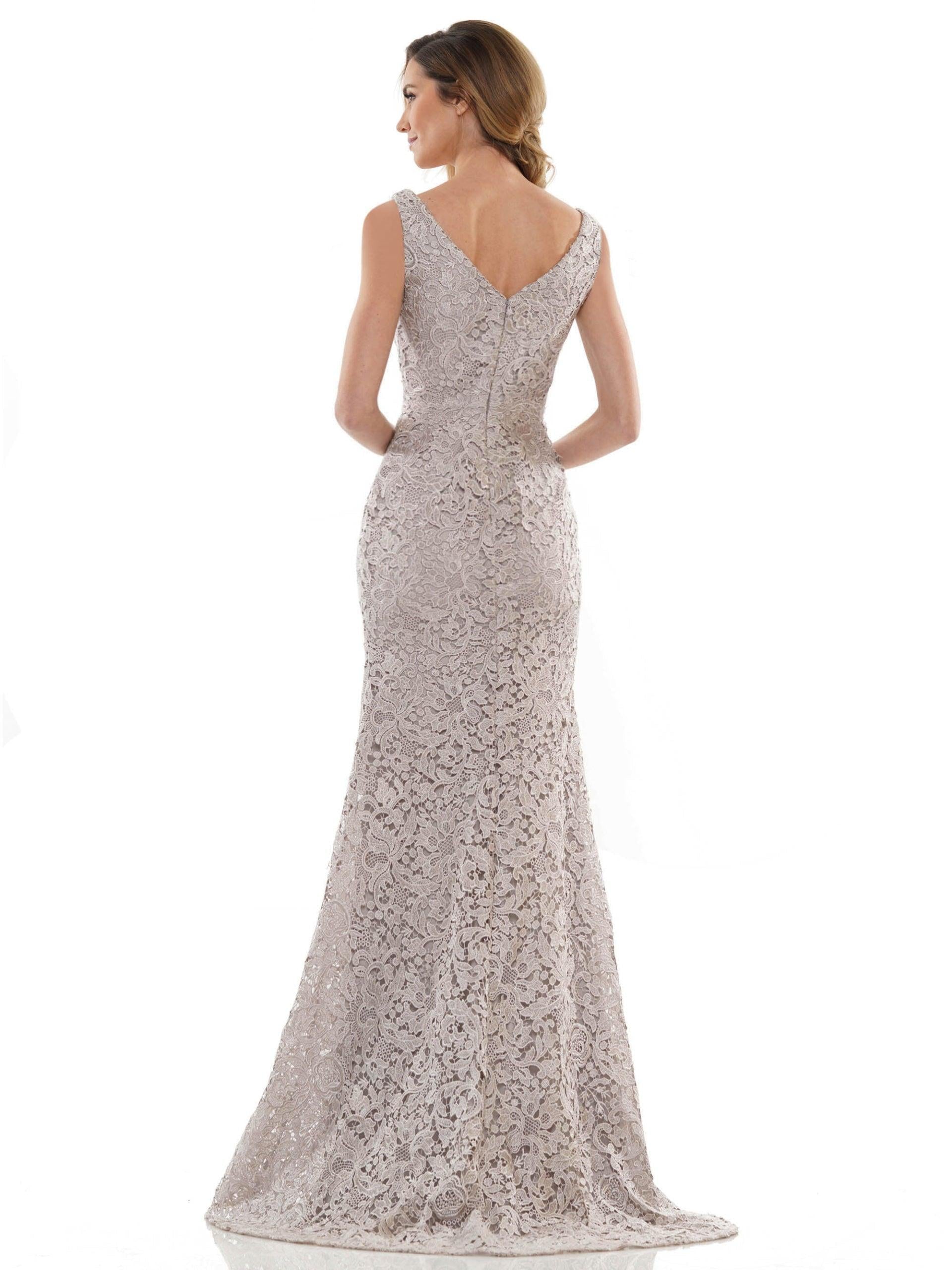 Marsoni Long Formal Sleeveless Lace Dress 1116 - The Dress Outlet
