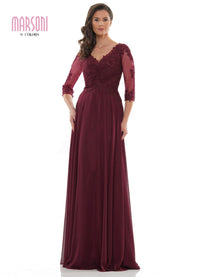 Marsoni Long 3/4 Sleeve Mother of Bride Dress 237 for $371.99 – The ...