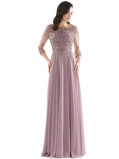 Marsoni Long Long Sleeve Mother of the Bide Gown 217 - The Dress Outlet