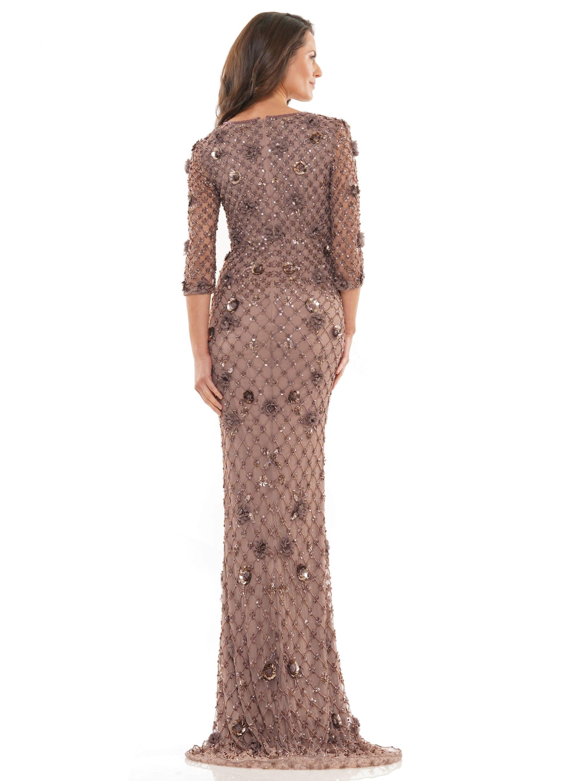 Marsoni Long Mother of the Bride Beaded Gown 1196 - The Dress Outlet