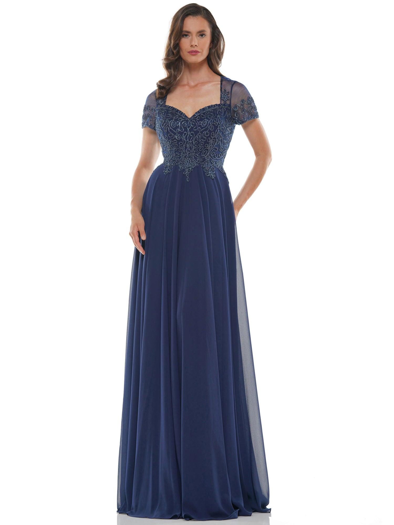 Marsoni Long Mother of the Bride Chiffon Dress 271 – The Dress Outlet