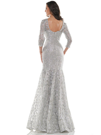 Marsoni Long Mother of the Bride Lace Dress  212SL - The Dress Outlet