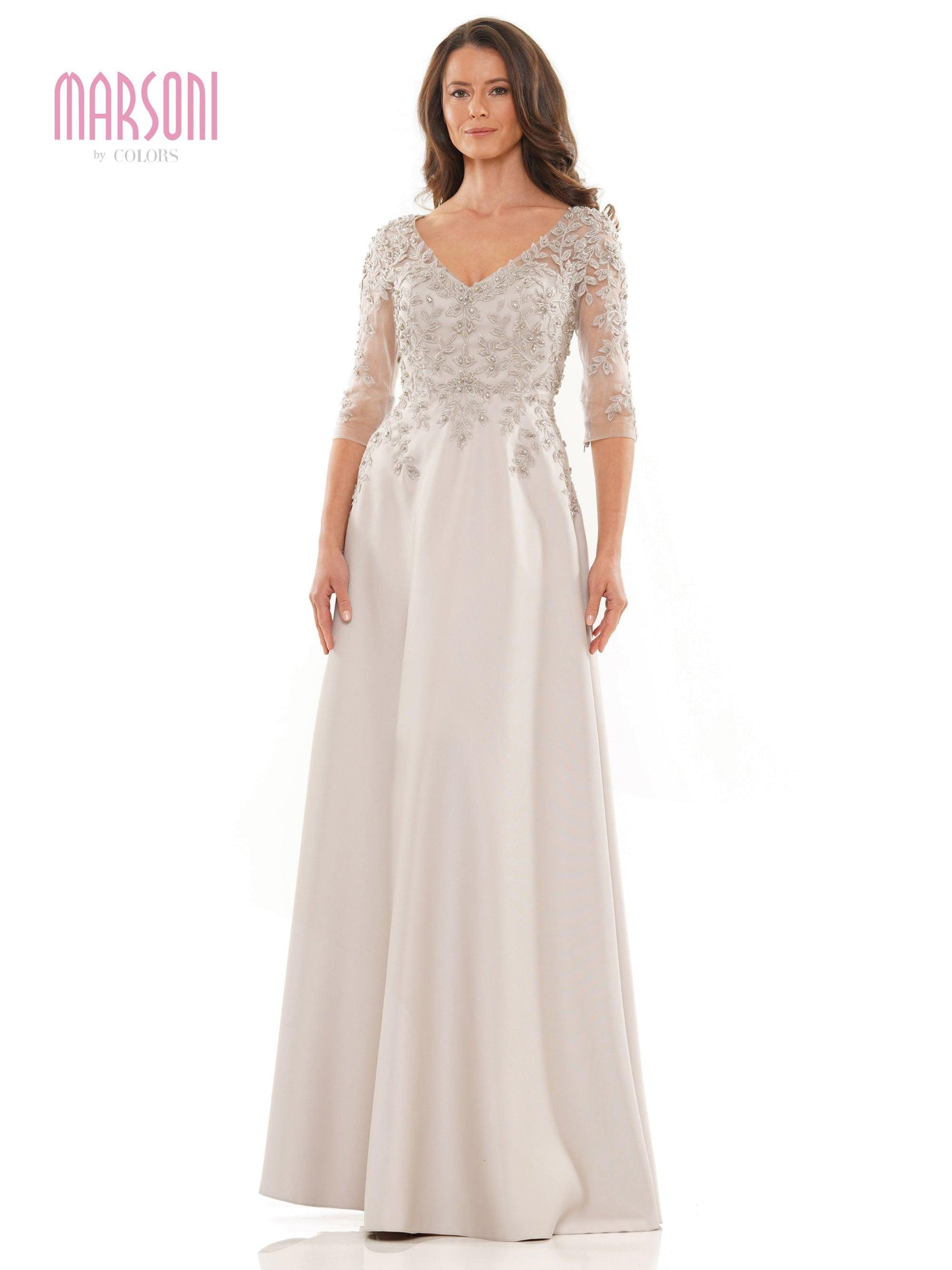 Marsoni Long Mother of the Bride Formal Gown 1174