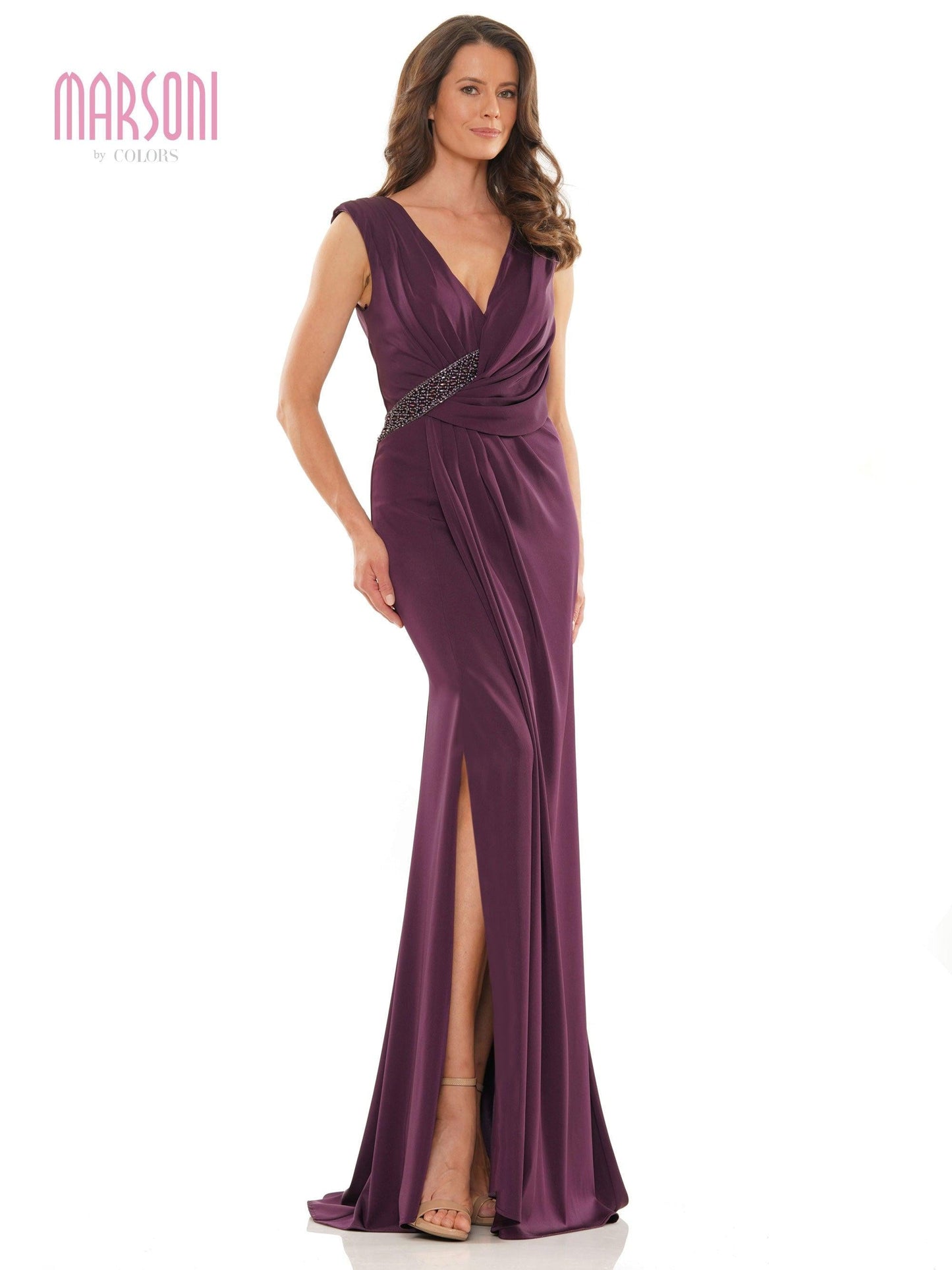 Marsoni Long Mother of the Bride Formal Gown 1183 - The Dress Outlet