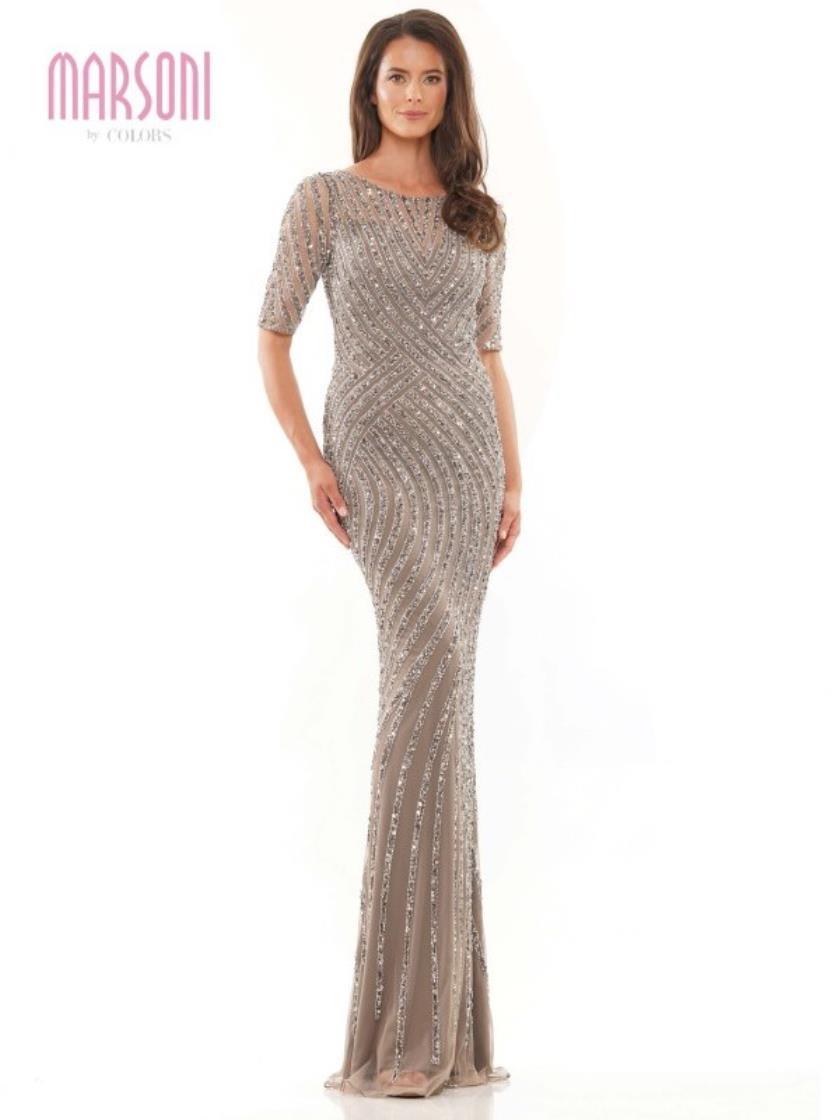 Marsoni Long Mother of the Bride Formal Gown 1209