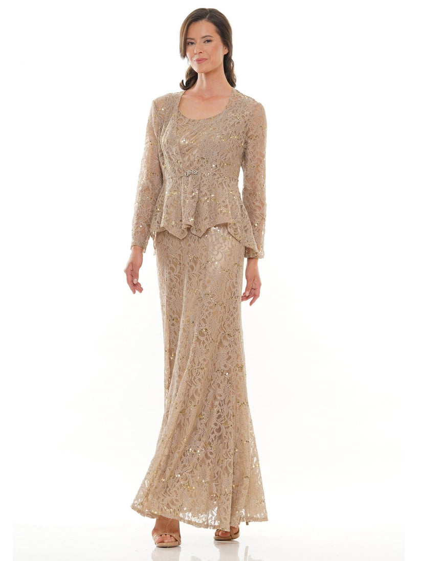 Marsoni Long Mother of the Bride Jacket Dress 301 | The Dress Outlet