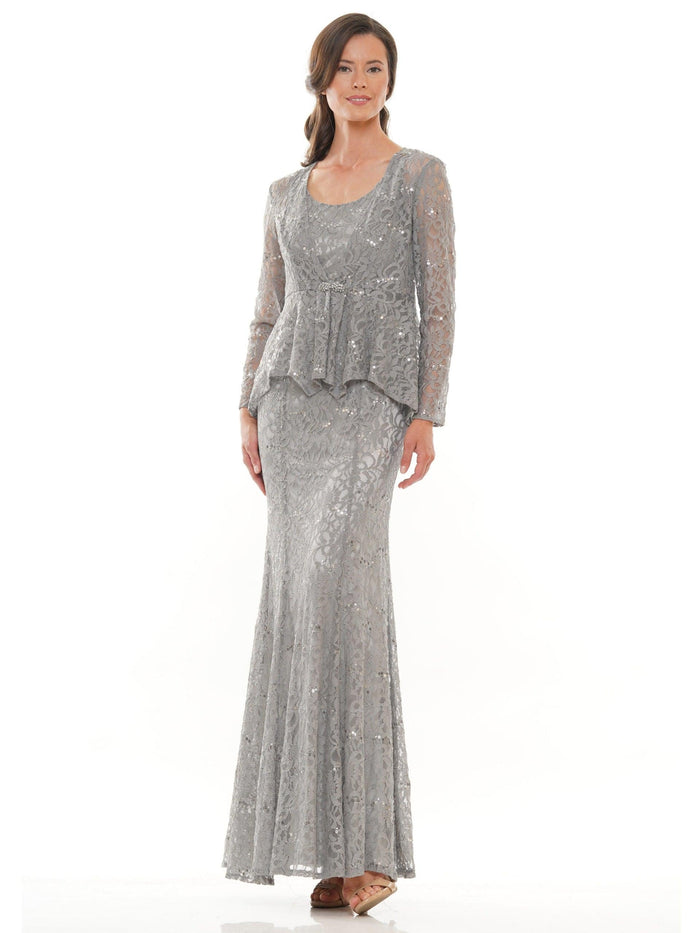 Marsoni Long Mother of the Bride Jacket Dress 301 - The Dress Outlet