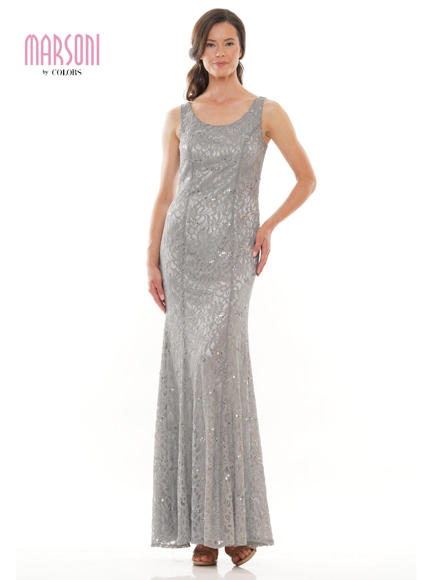 Marsoni Long Mother of the Bride Jacket Dress 301 - The Dress Outlet