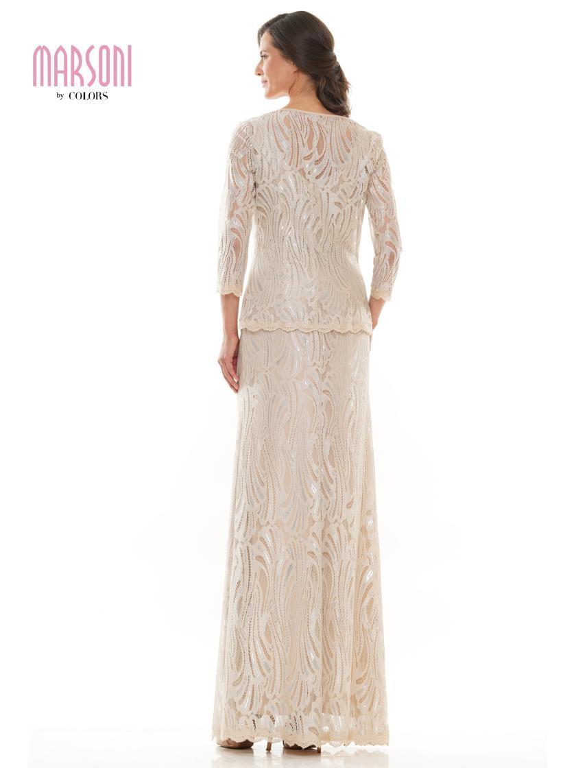 Marsoni Long Mother of the Bride Jacket Dress 310