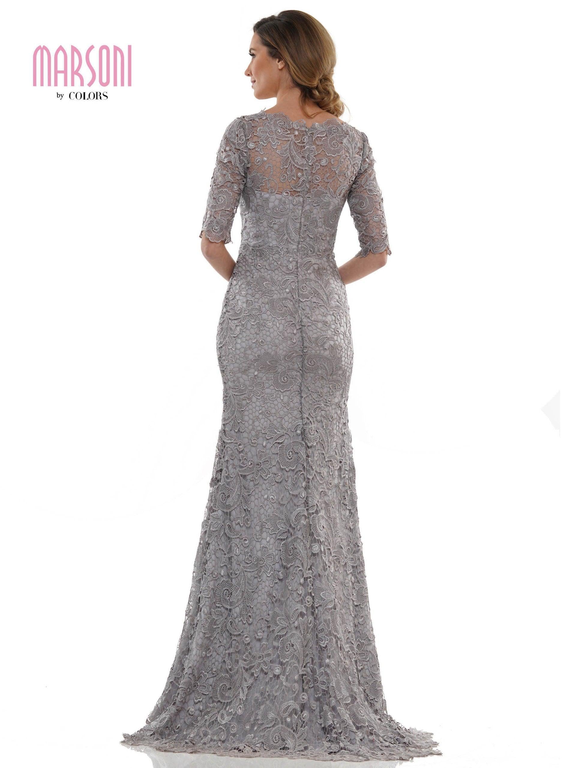 Marsoni Long Mother of the Bride Lace Dress 1117