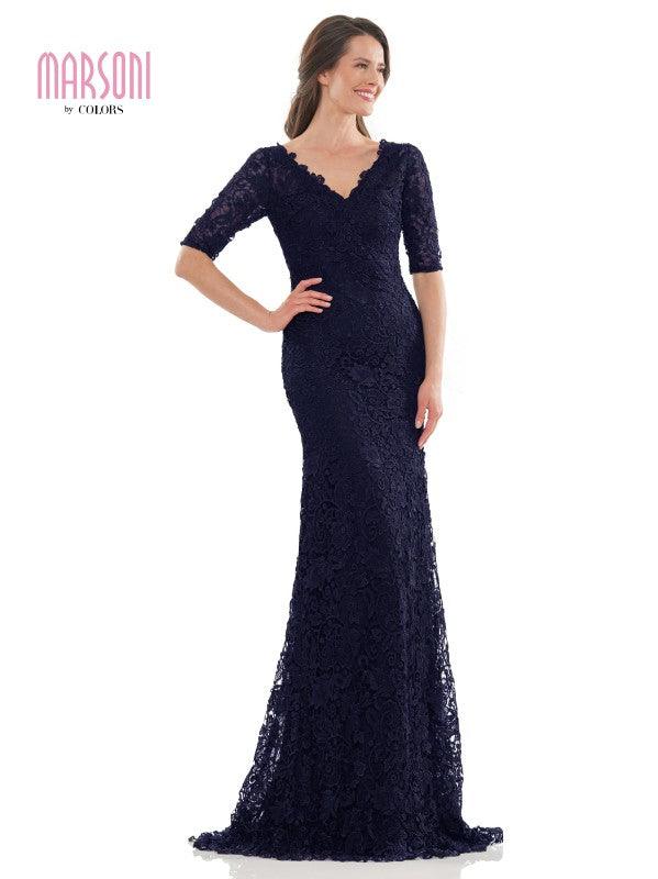 Marsoni Long Mother of the Bride Lace Dress 1117