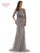 Marsoni Long Mother of the Bride Lace Dress 1127 - The Dress Outlet