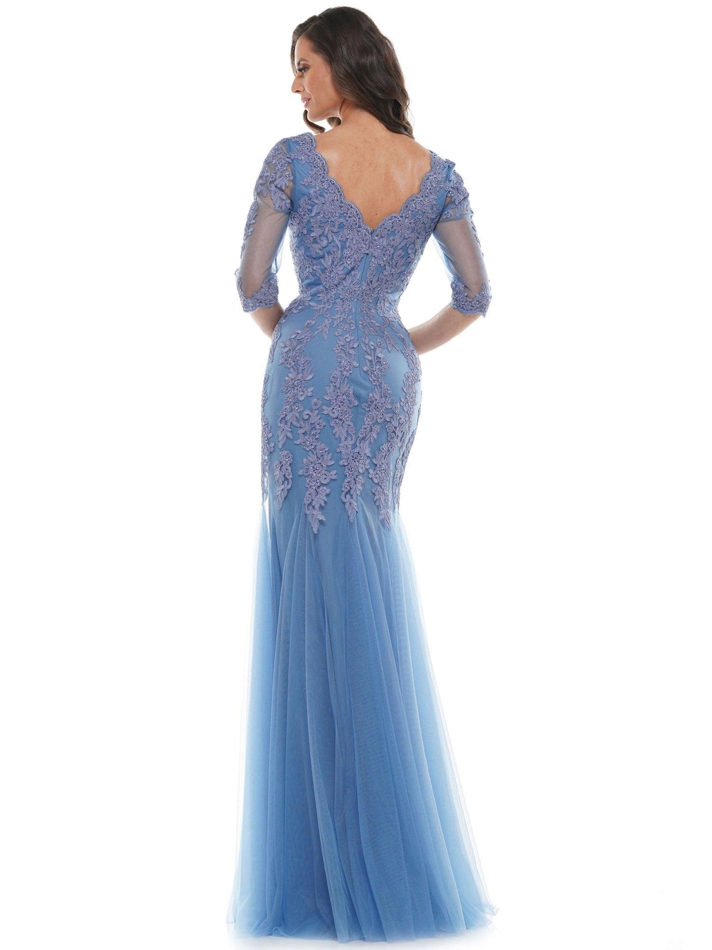 Marsoni Long Mother of the Bride Mermaid Dress 162 - The Dress Outlet