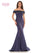 Marsoni Long Off Shoulder Beaded Formal Gown 1184 - The Dress Outlet
