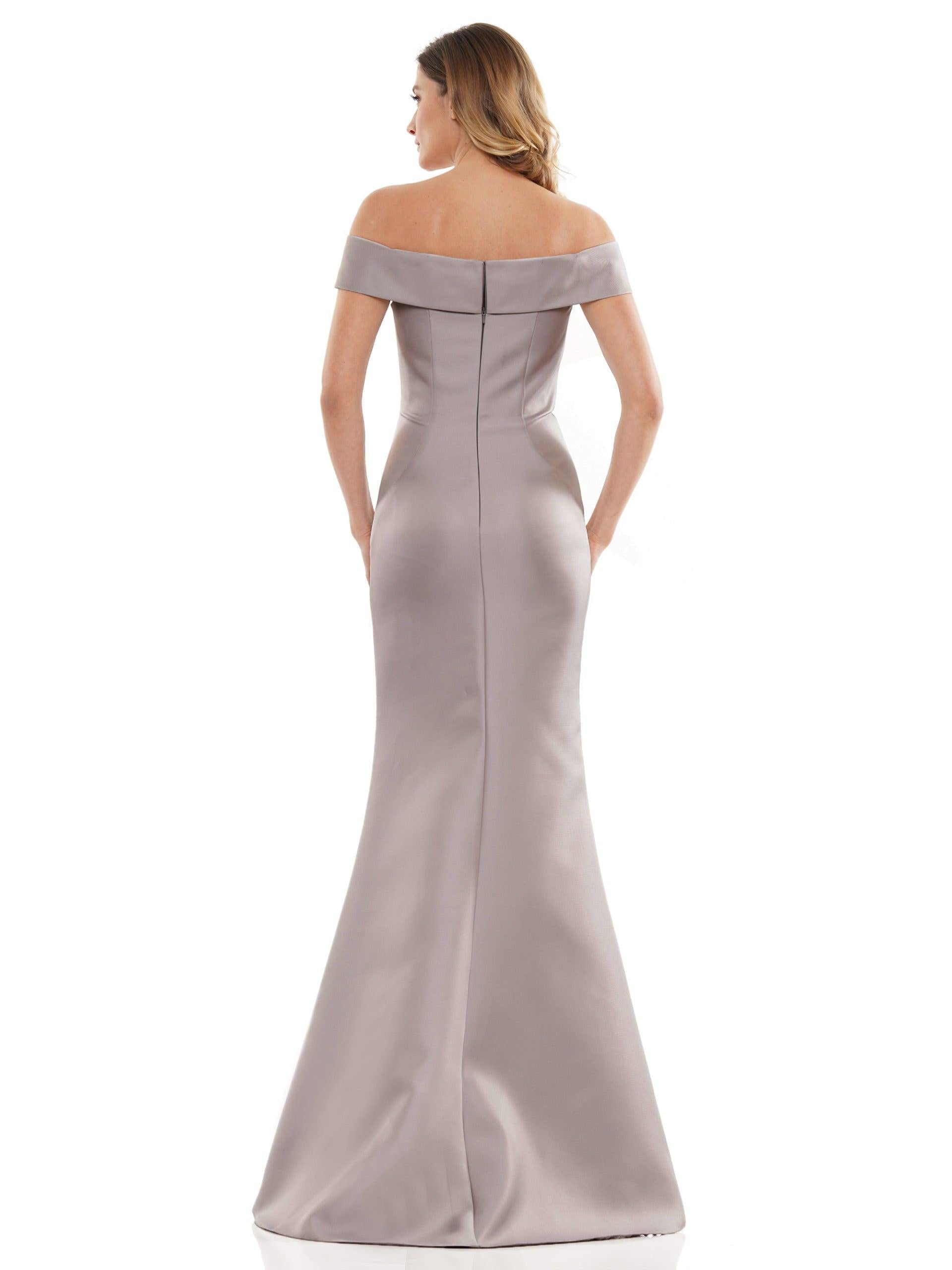 Marsoni Long Off Shoulder Formal Mermaid Dress 1140 - The Dress Outlet