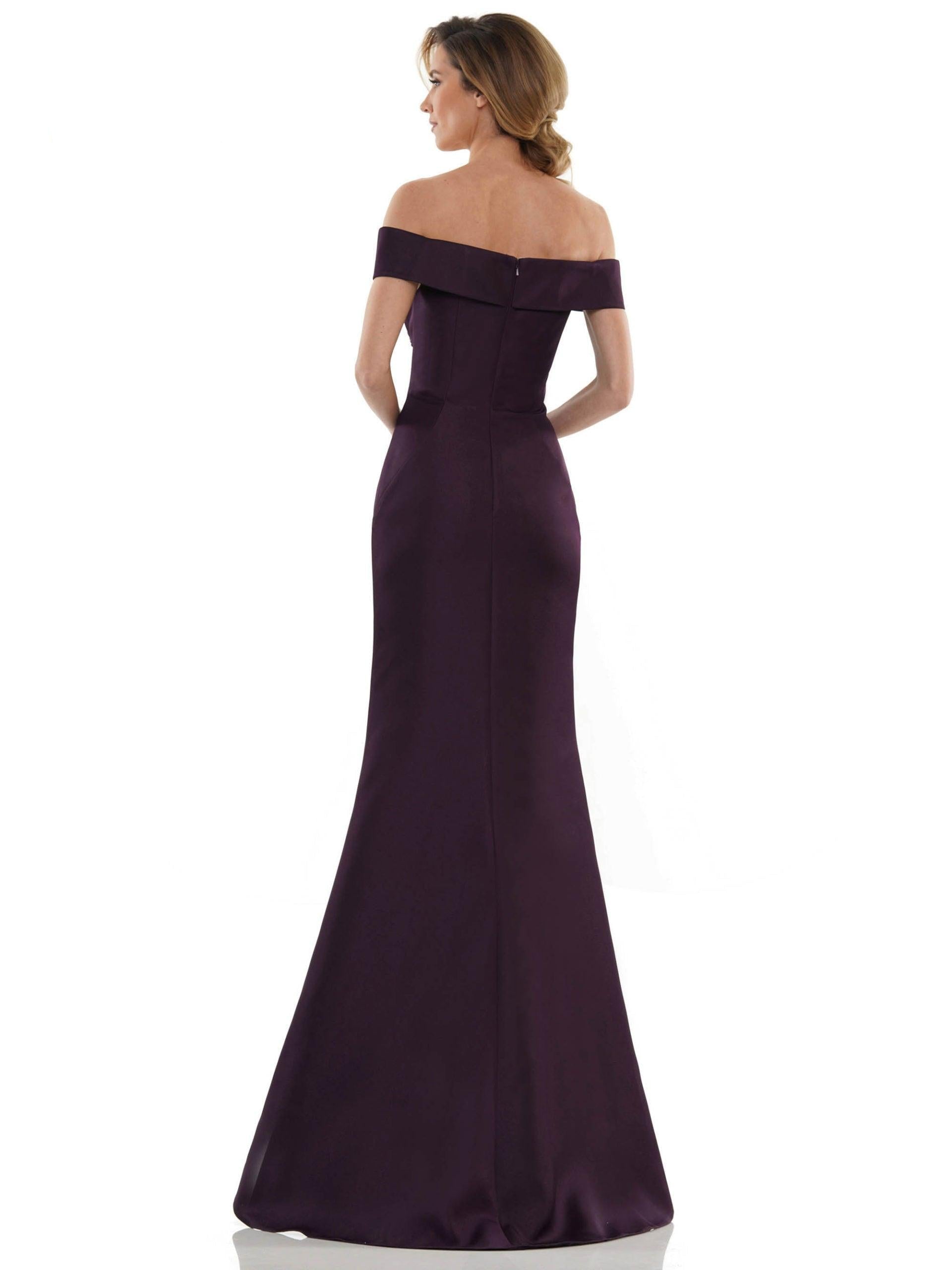 Marsoni Long Off Shoulder Formal Mermaid Dress 1140 - The Dress Outlet