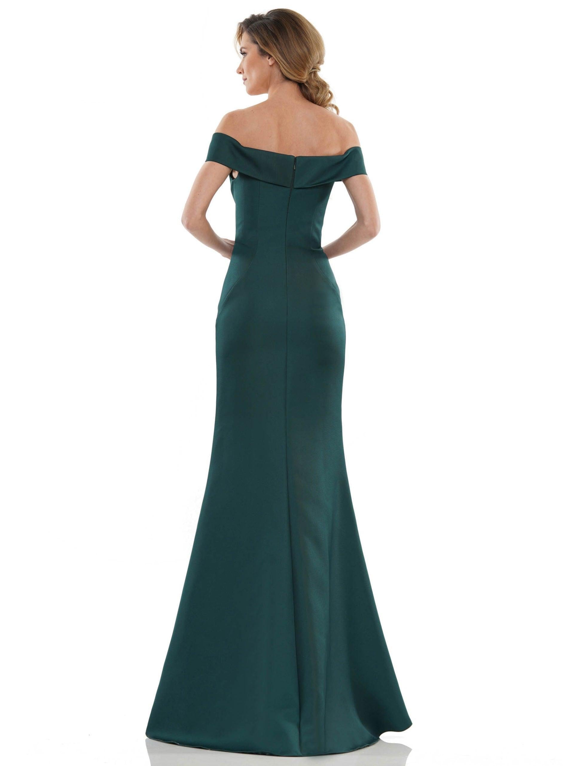Marsoni Long Off Shoulder Formal Mermaid Dress 1140 - The Dress Outlet