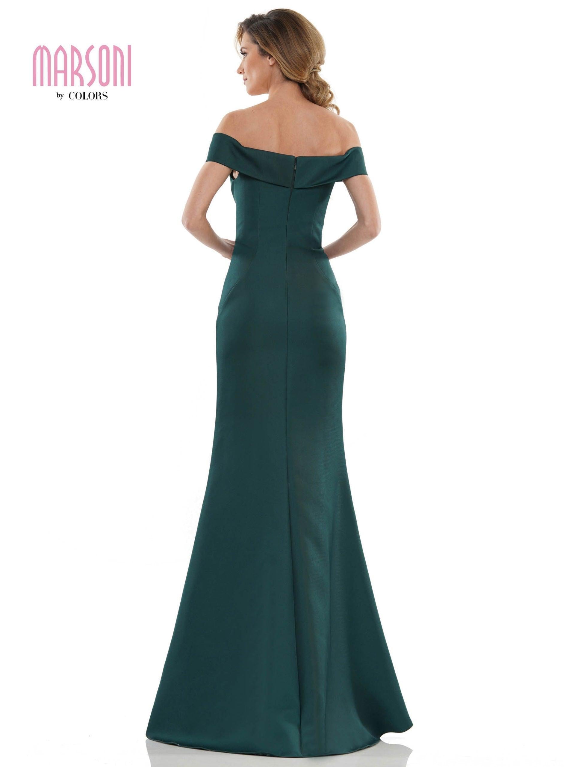 Marsoni Long Off Shoulder Formal Mermaid Dress 1140