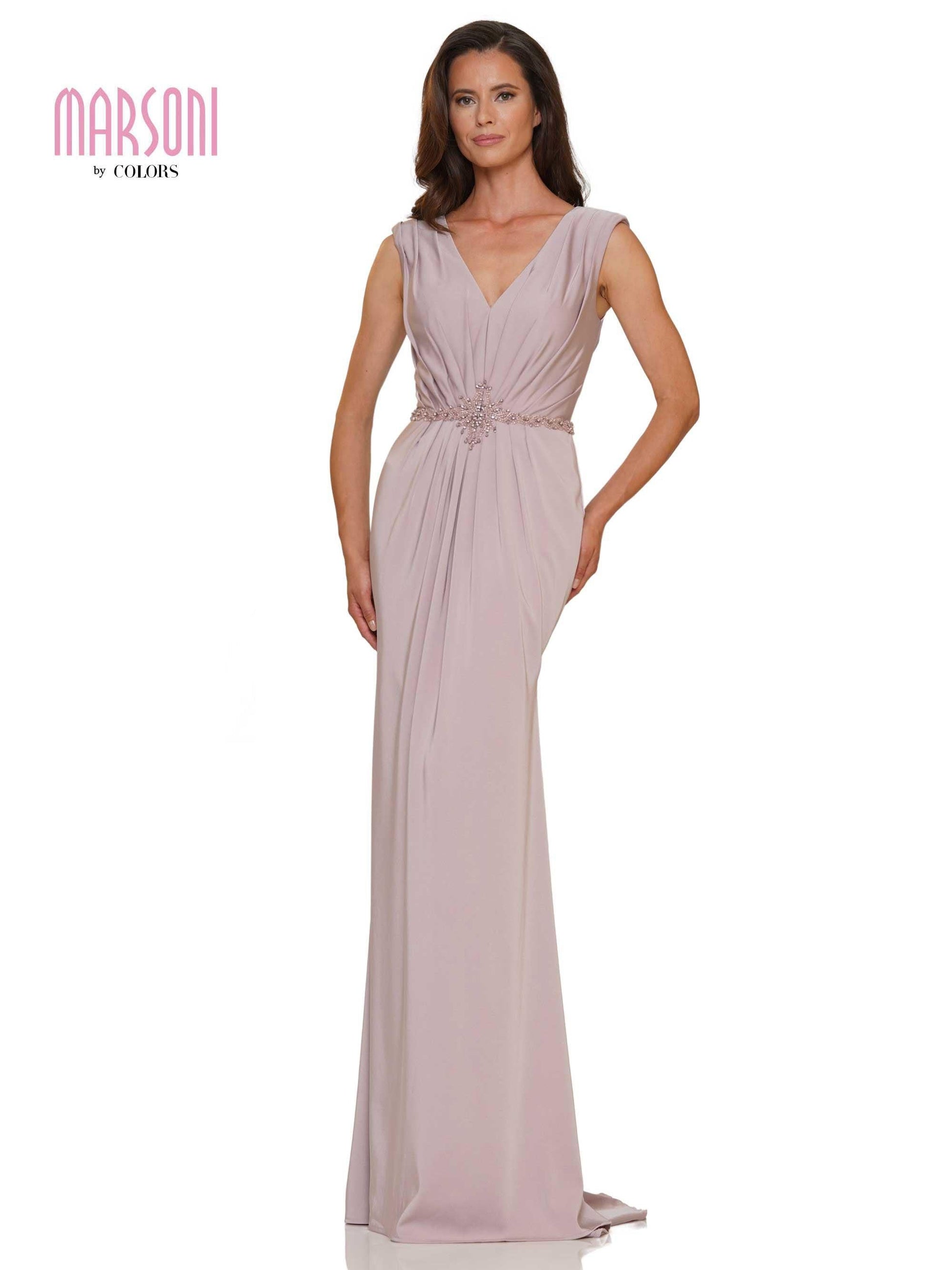 Marsoni Long Sleeveless Formal Dress 1157