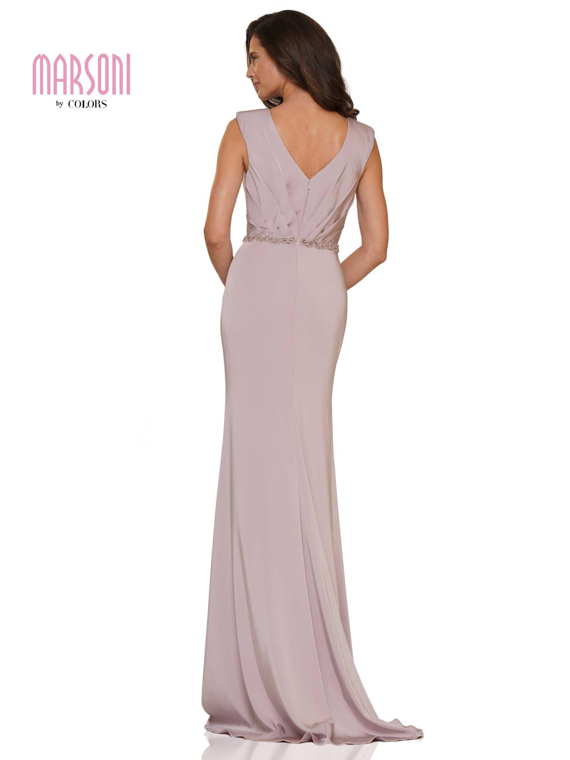 Marsoni Long Sleeveless Formal Dress 1157