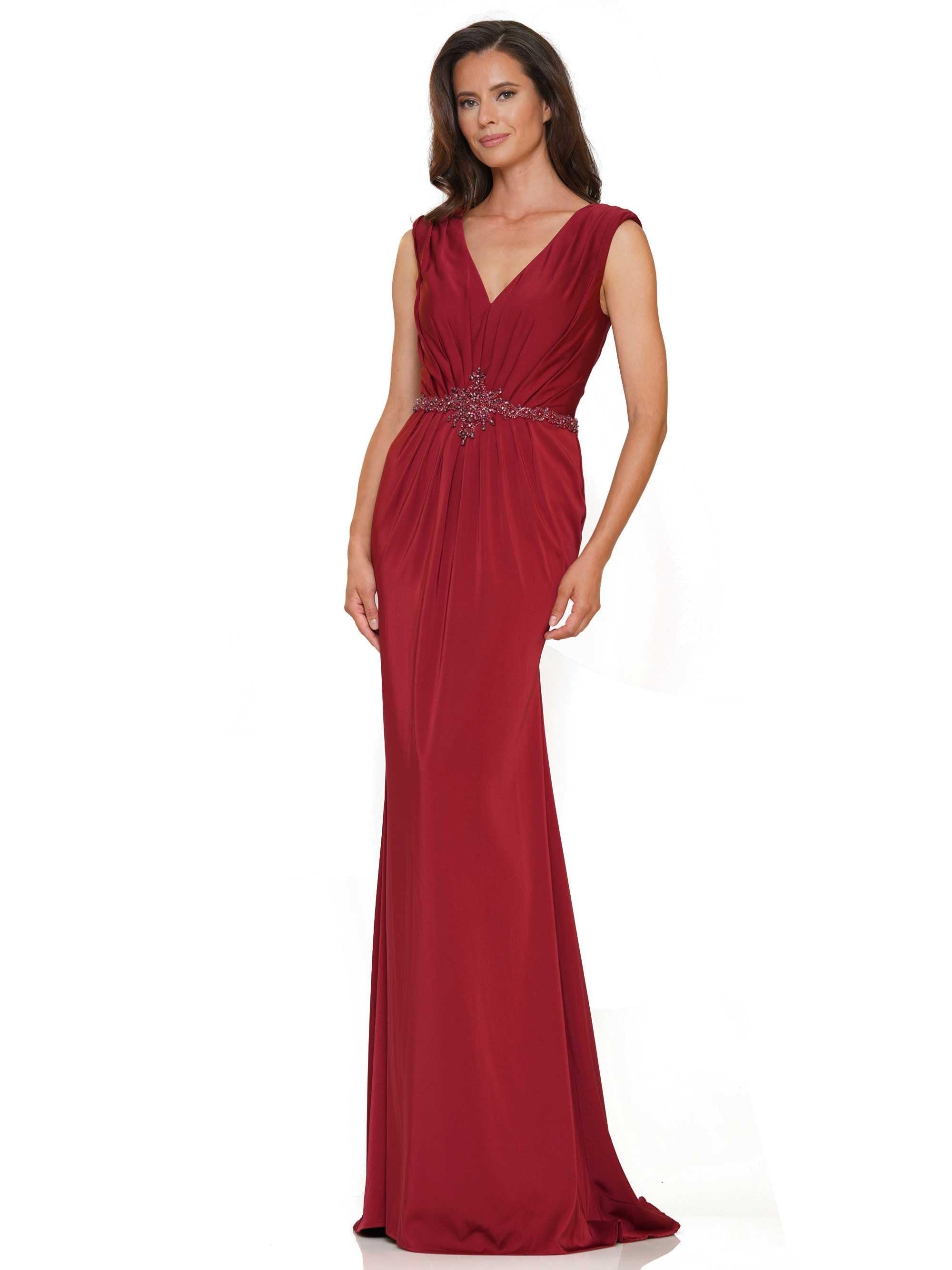 Marsoni Long Sleeveless Formal Dress 1157 - The Dress Outlet