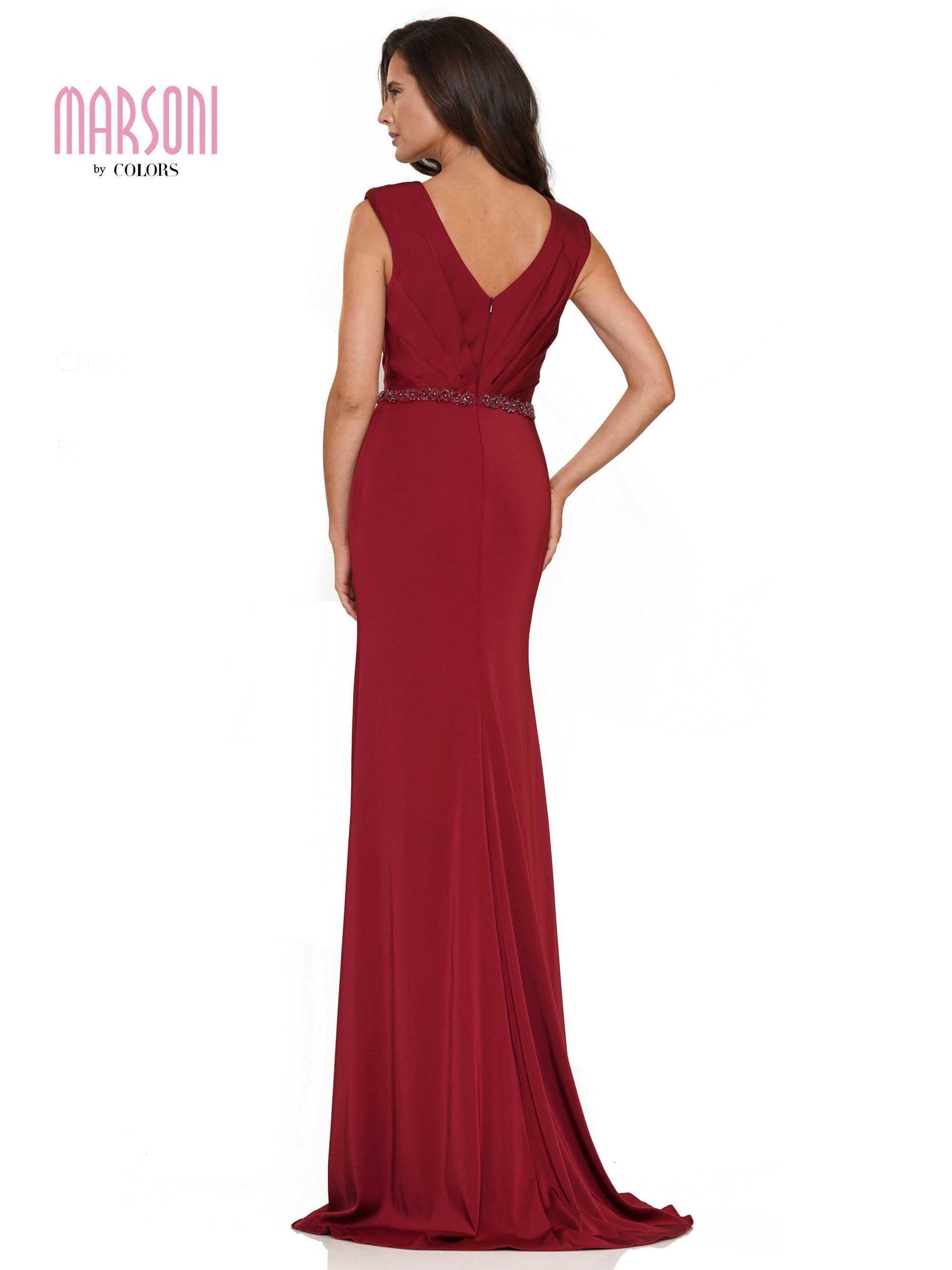 Marsoni Long Sleeveless Formal Dress 1157