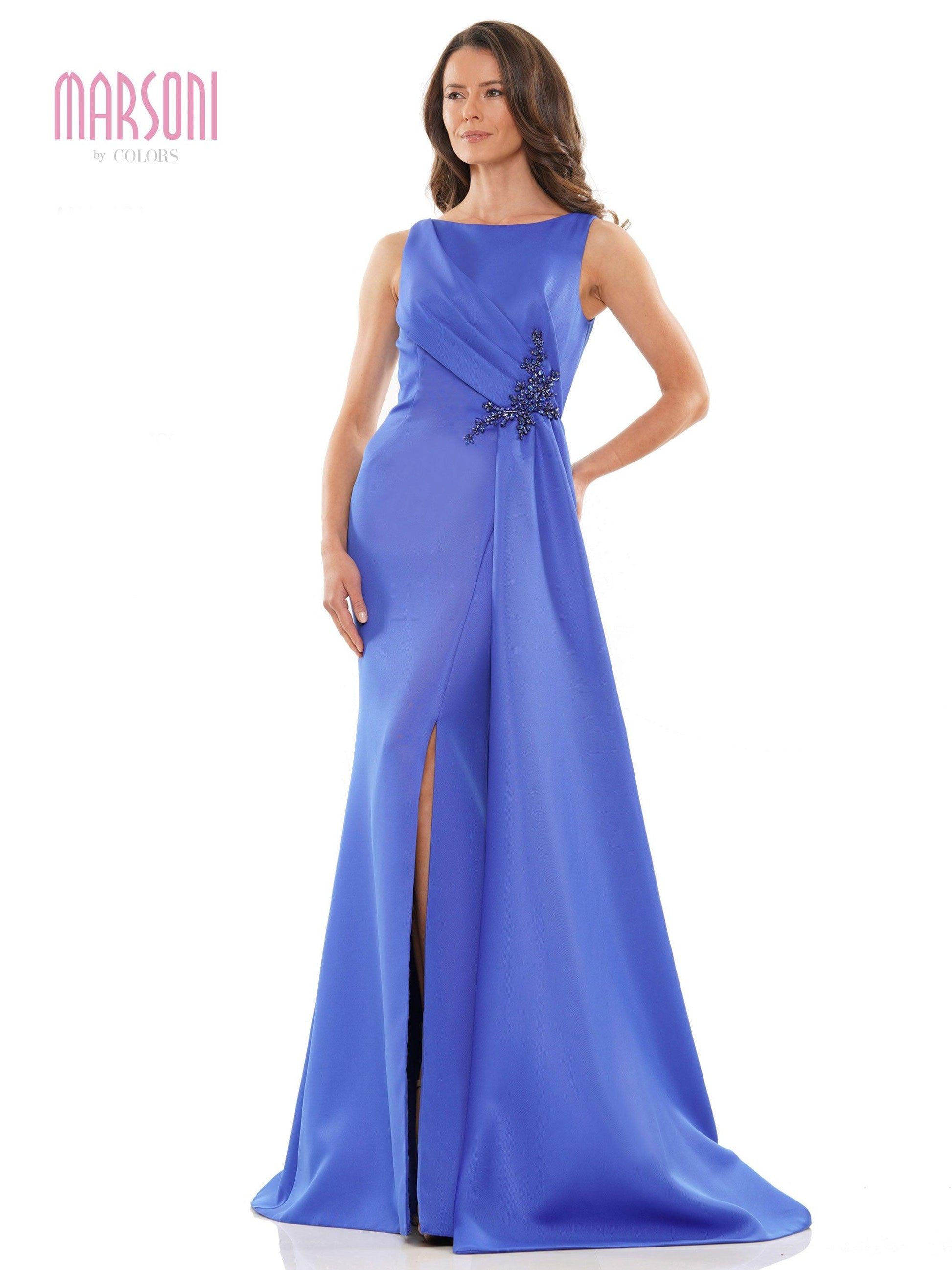 Marsoni Long Sleeveless Formal Dress 1186