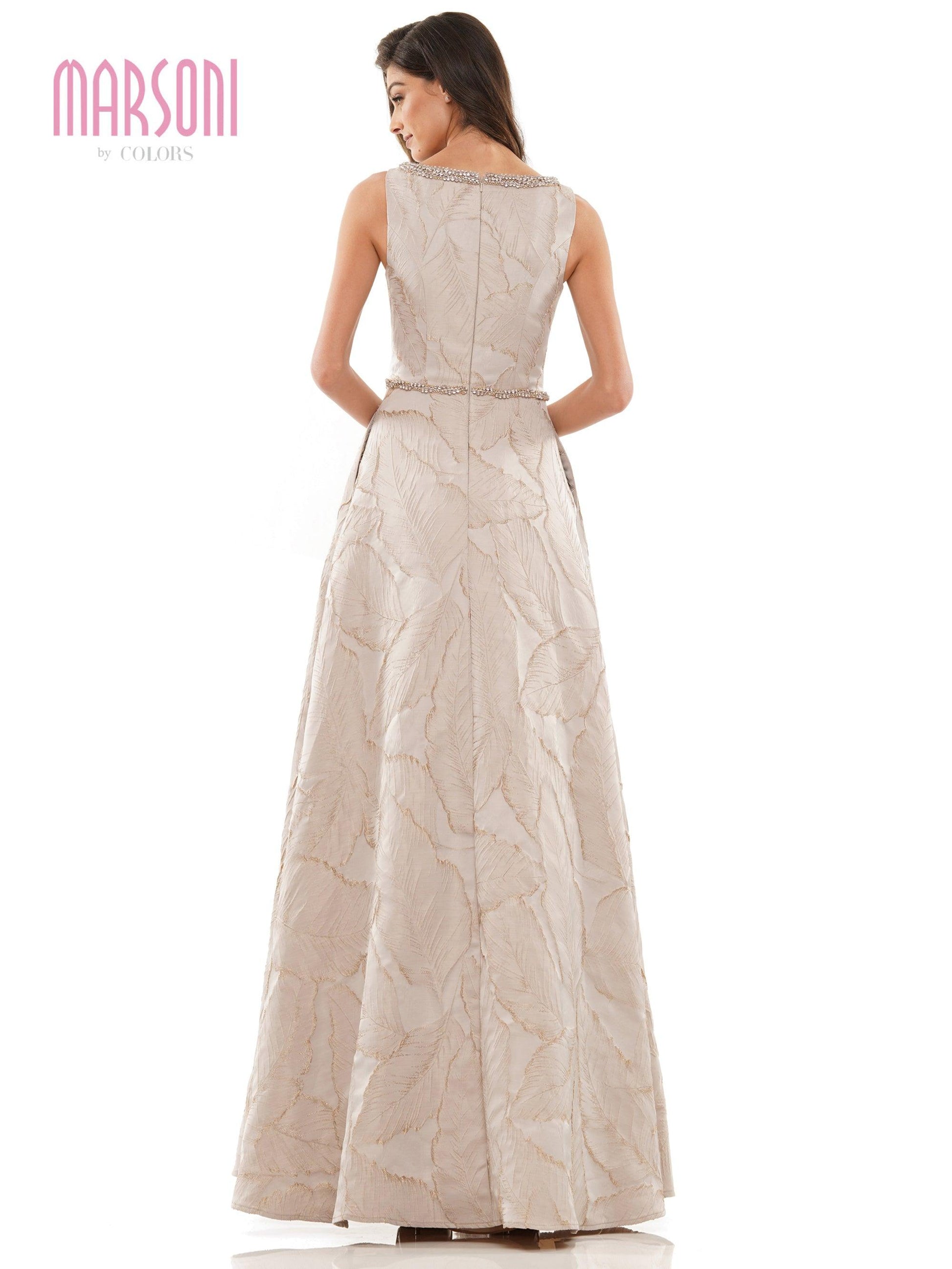 Marsoni Long Sleeveless Formal Dress 1224