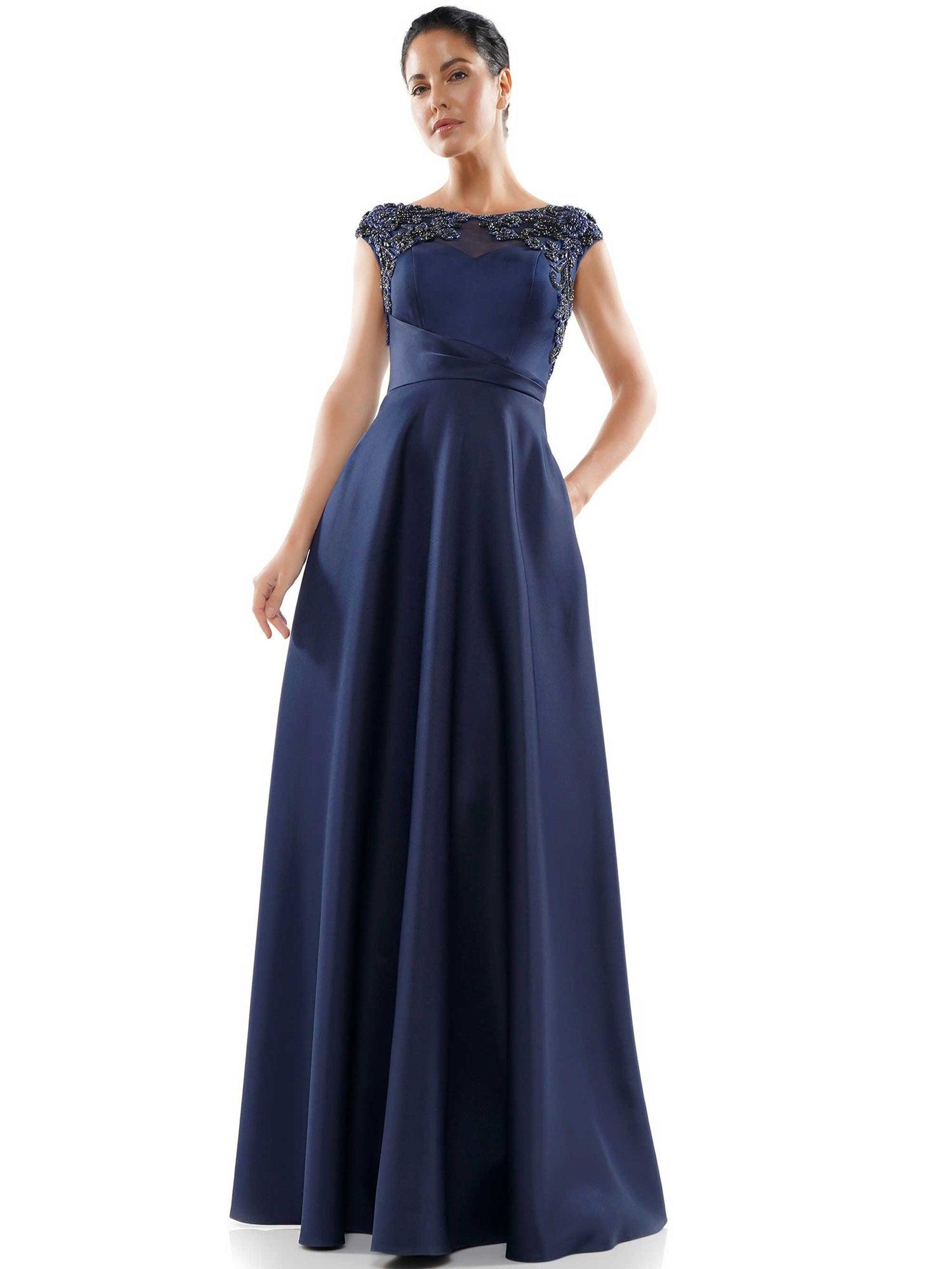 Marsoni Mother of the Bride A Line Long Dress 1005