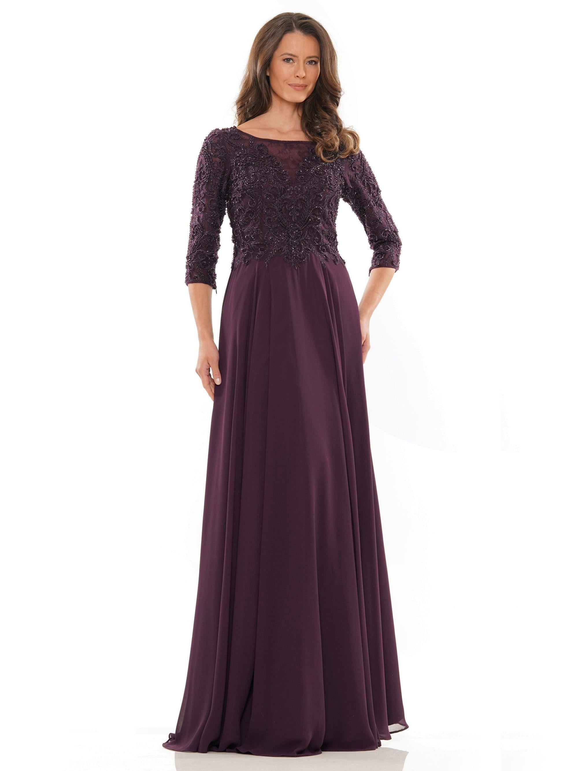 Marsoni Mother of the Bride A Line Long Dress 1052 - The Dress Outlet