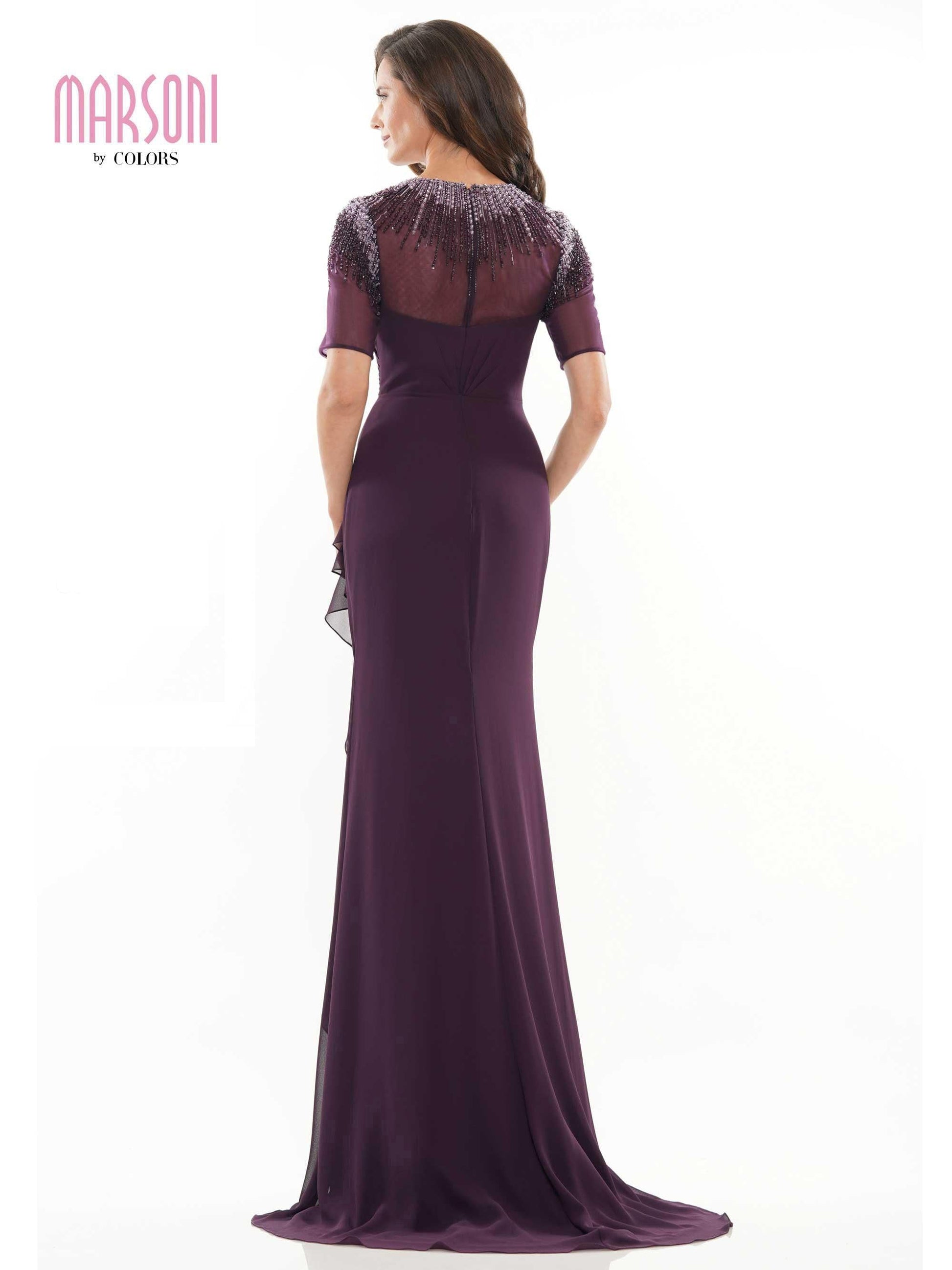 Marsoni Mother of the Bride Beaded Long Gown 1161