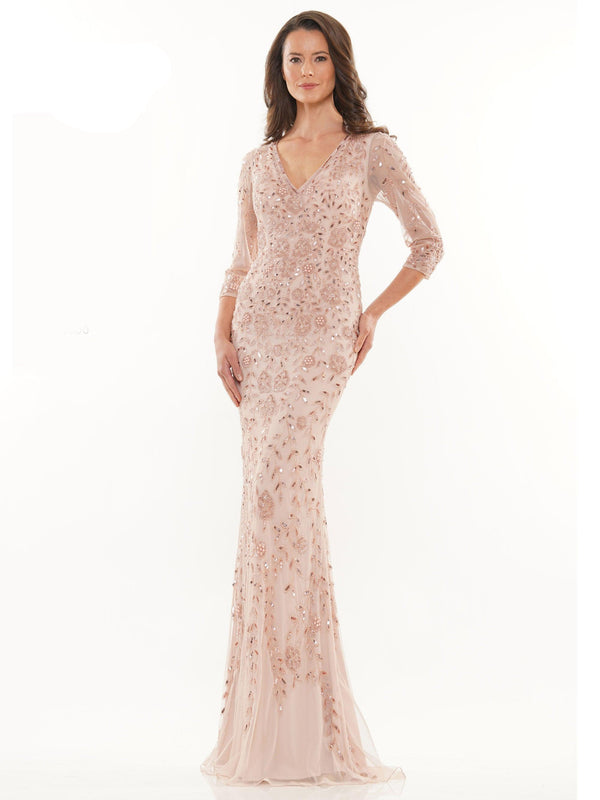 Marsoni Mother of the Bride Beaded Long Gown 1197