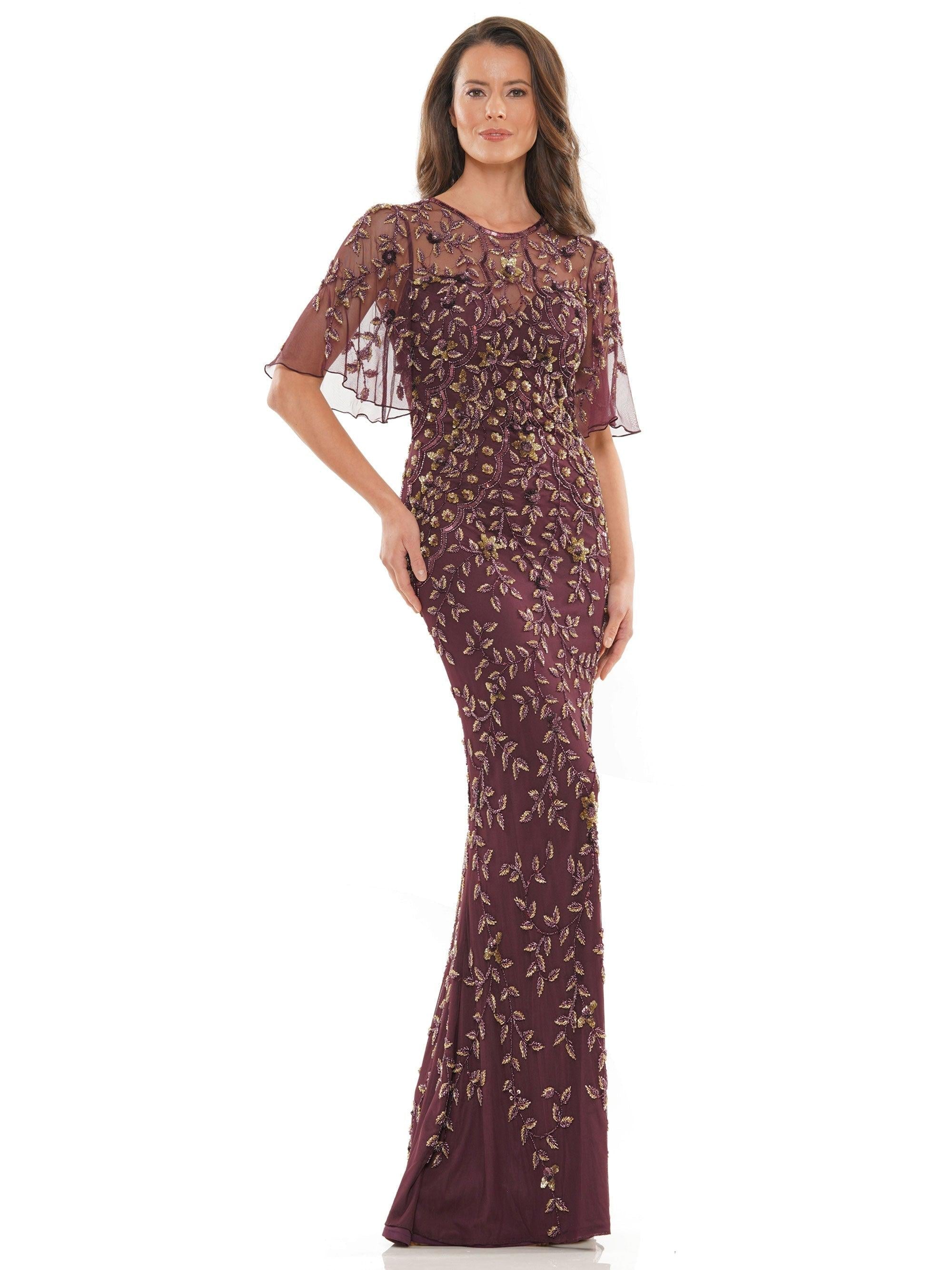 Marsoni Mother of the Bride Beaded Long Gown 1208 - The Dress Outlet