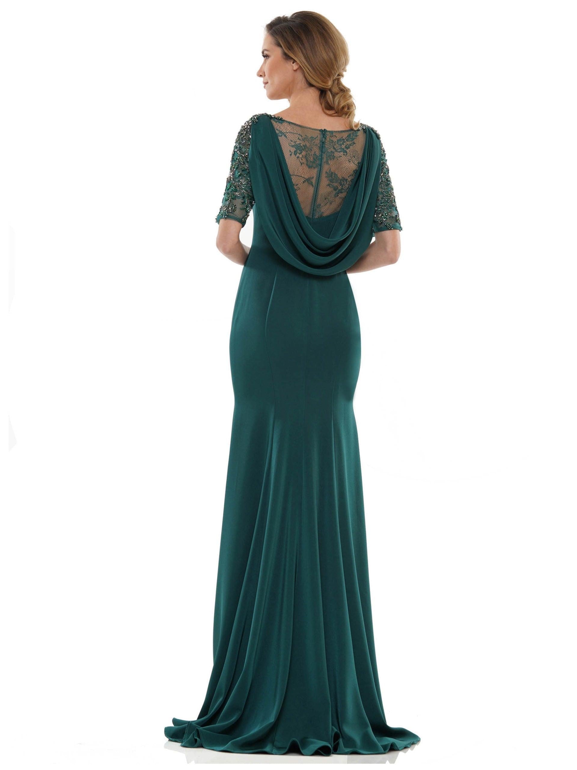 Marsoni Mother of the Bride Beaded Mesh Dress 1131 - The Dress Outlet