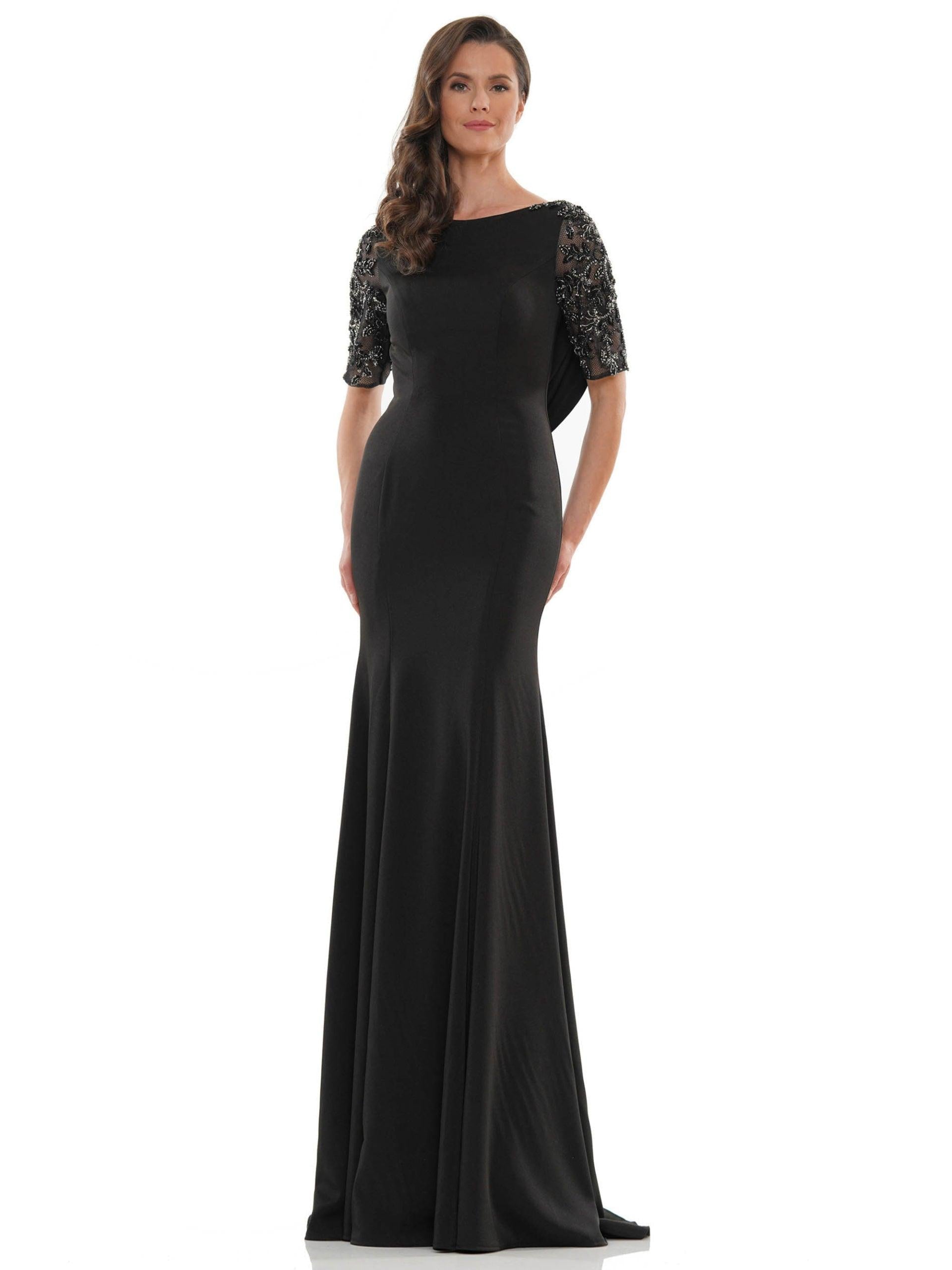Marsoni Mother of the Bride Beaded Mesh Dress 1131 - The Dress Outlet