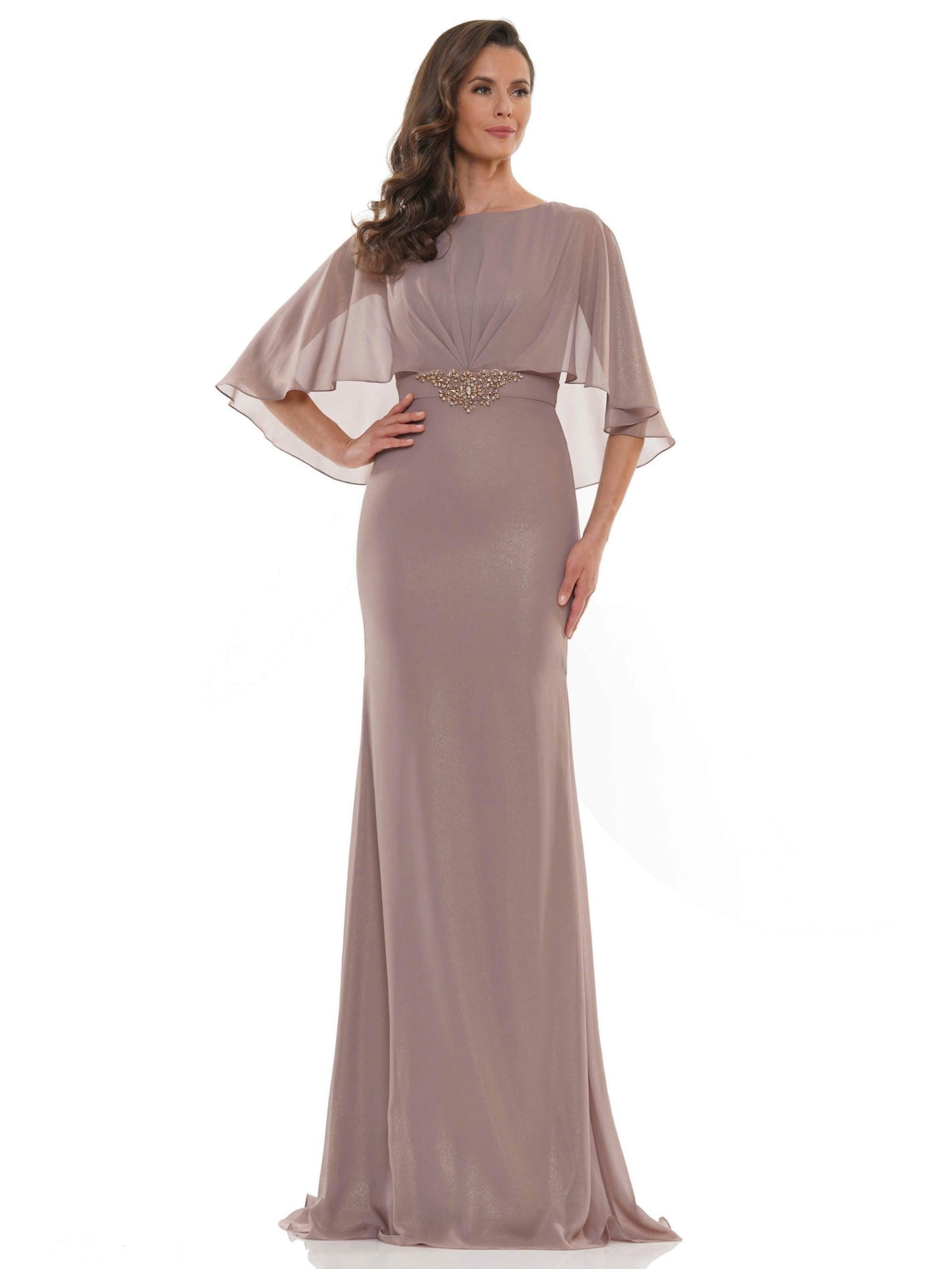Marsoni Mother of the Bride Chiffon Long Dress 1130 - The Dress Outlet