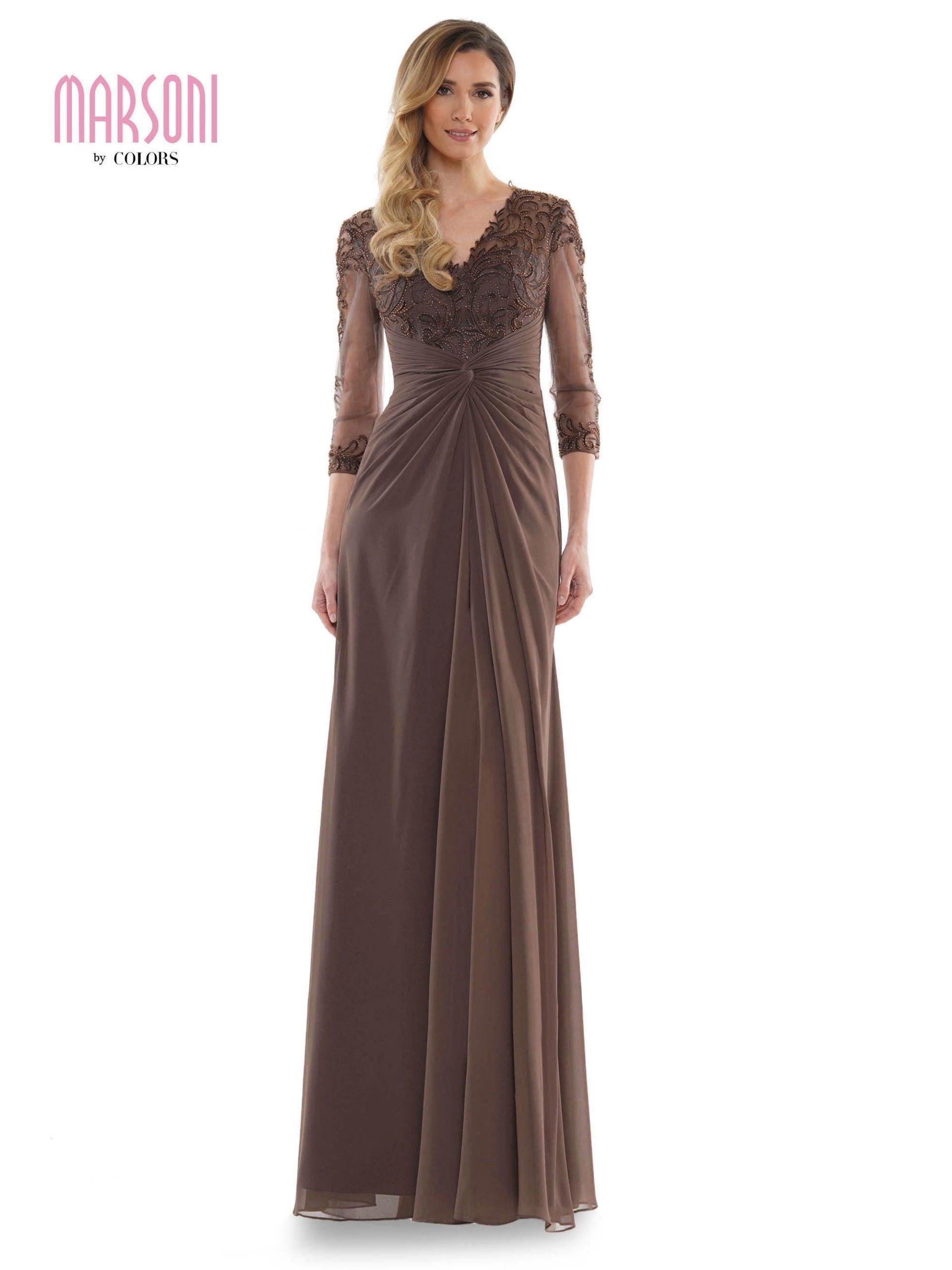 Marsoni Mother of the Bride Formal Long Dress 261