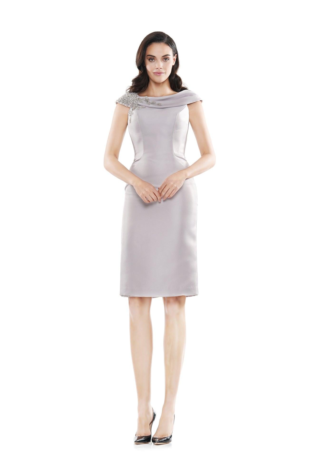 Marsoni Mother of the Bride Formal Short Dress 1058 - The Dress Outlet