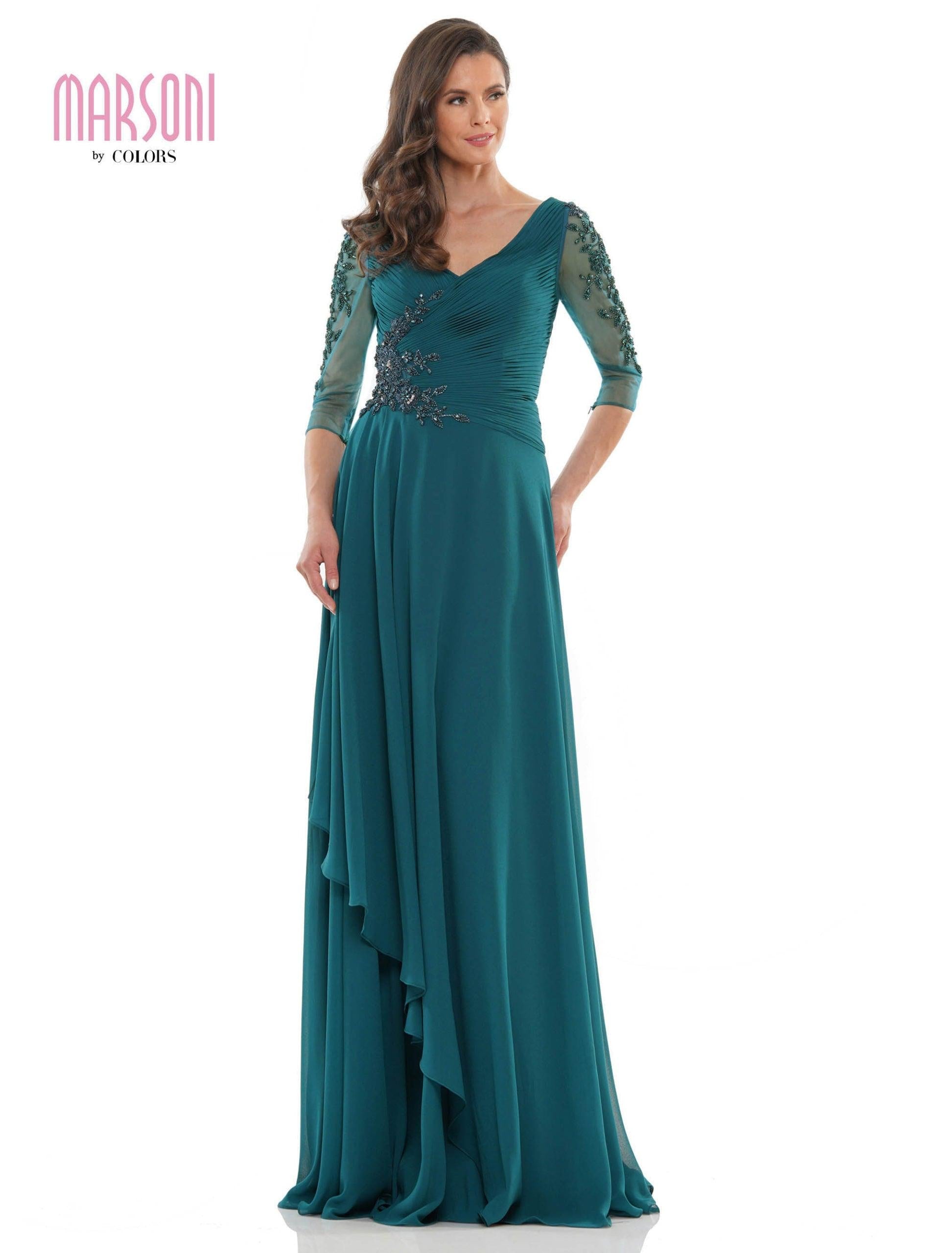 Marsoni Mother of the Bride Long Chiffon Dress 1135