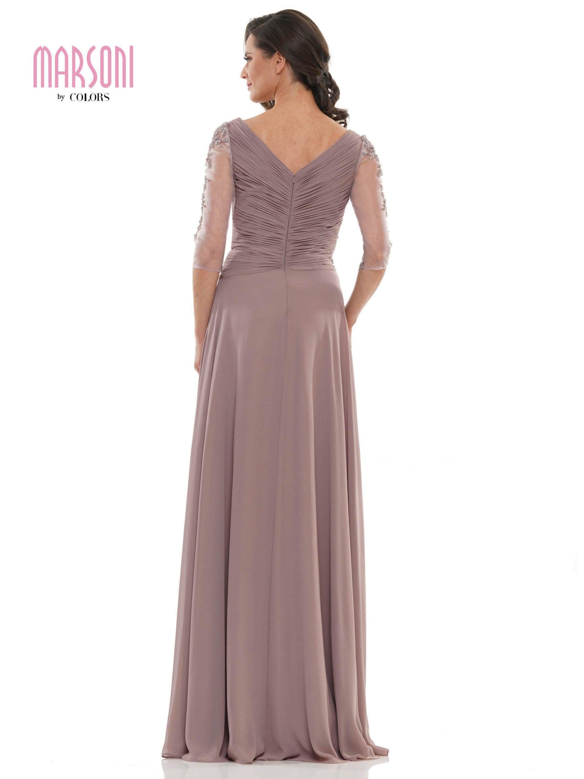 Marsoni Mother of the Bride Long Chiffon Dress 1135