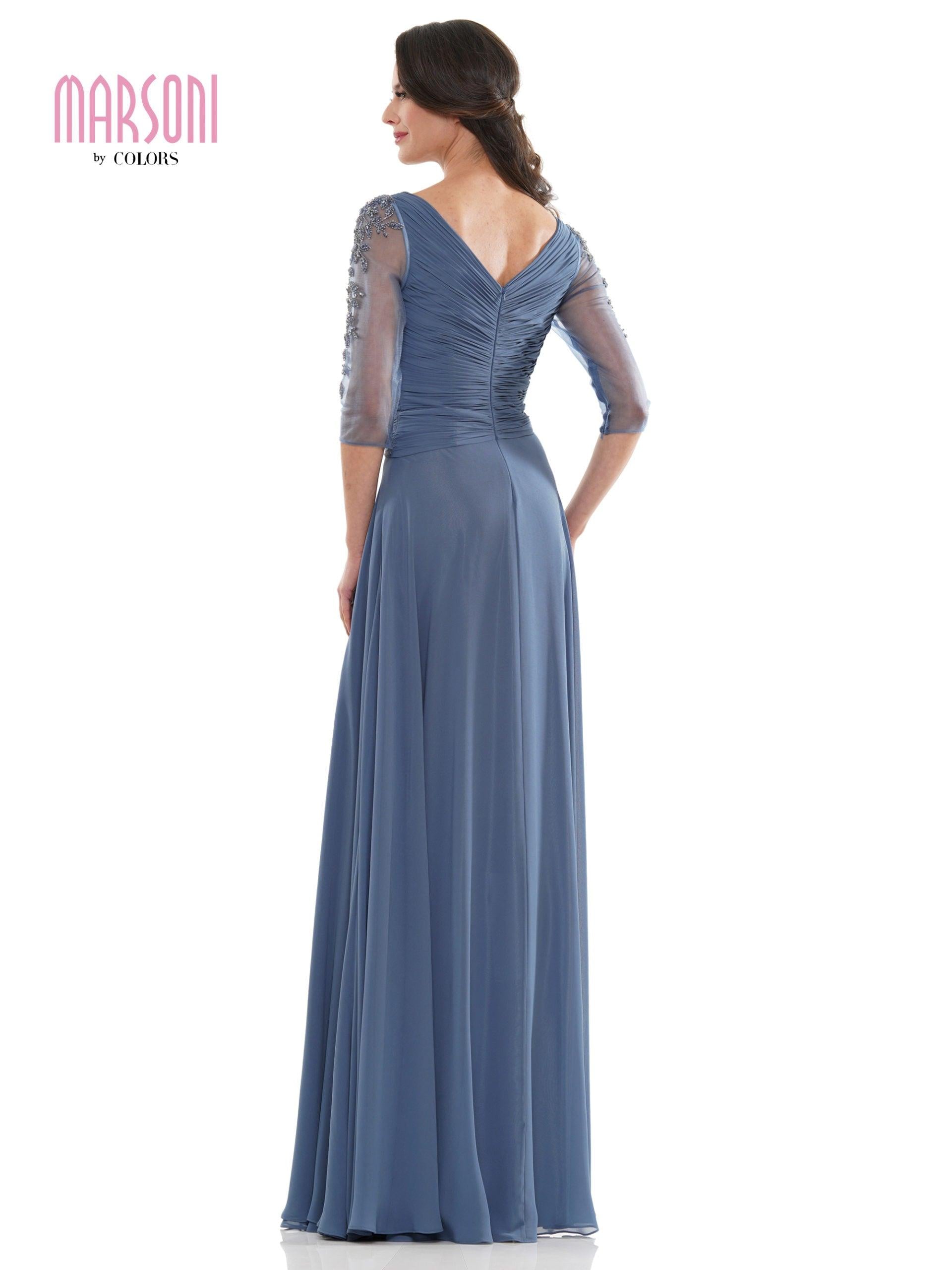 Marsoni Mother of the Bride Long Chiffon Dress 1135