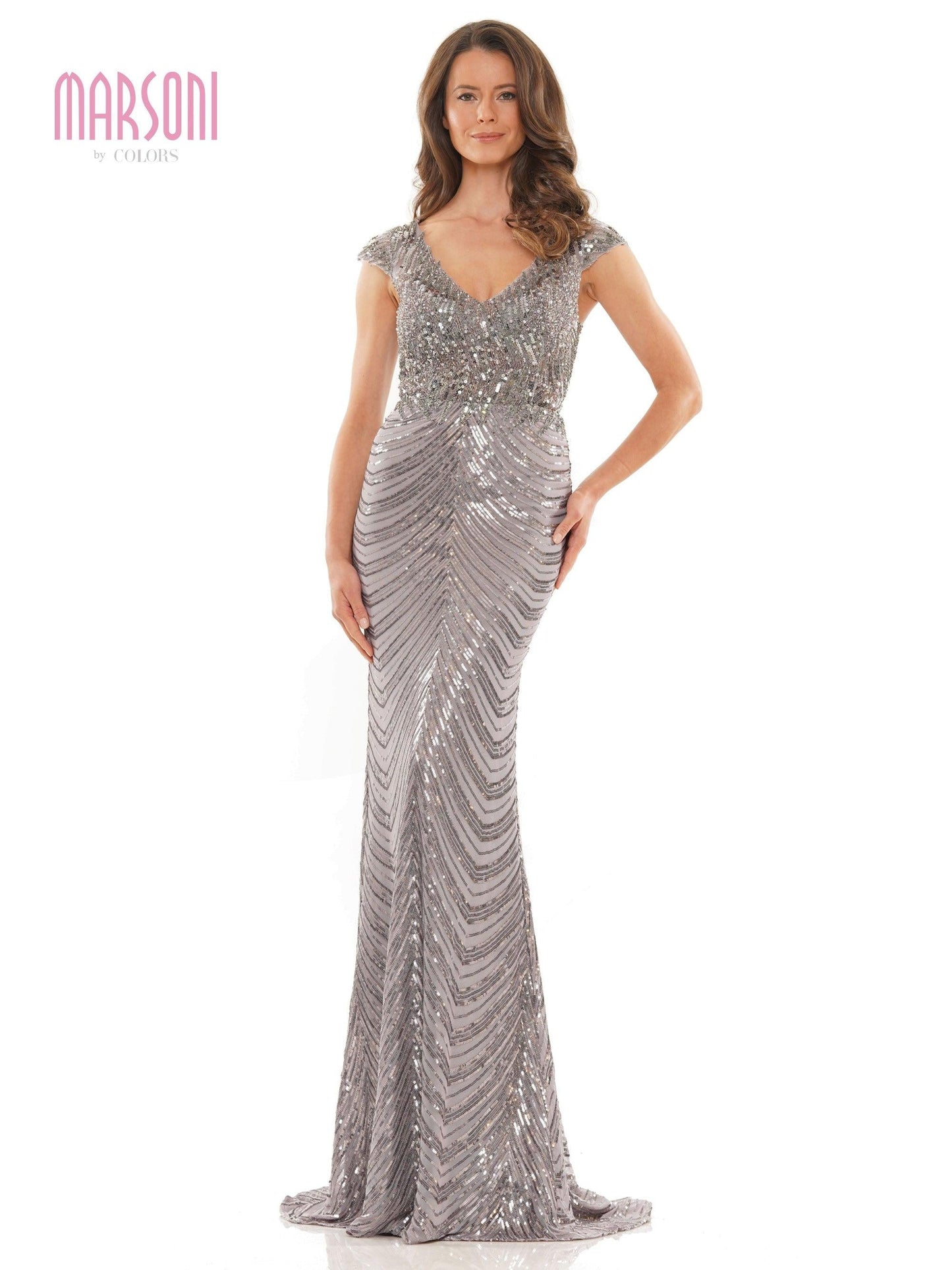 Marsoni Mother of the Bride Long Dress 315 - The Dress Outlet