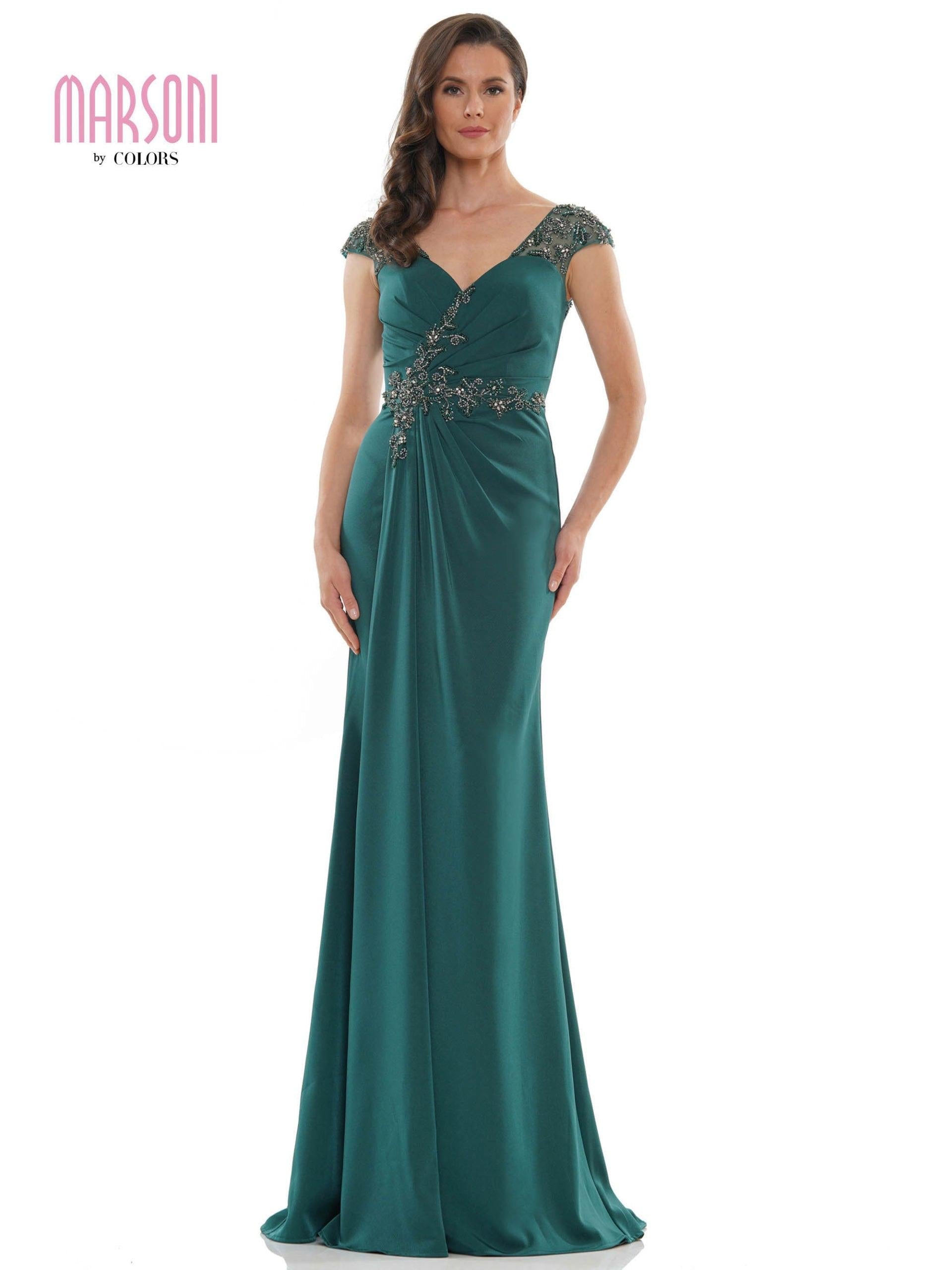 Marsoni Mother of the Bride Long Formal Dress 1133 - The Dress Outlet