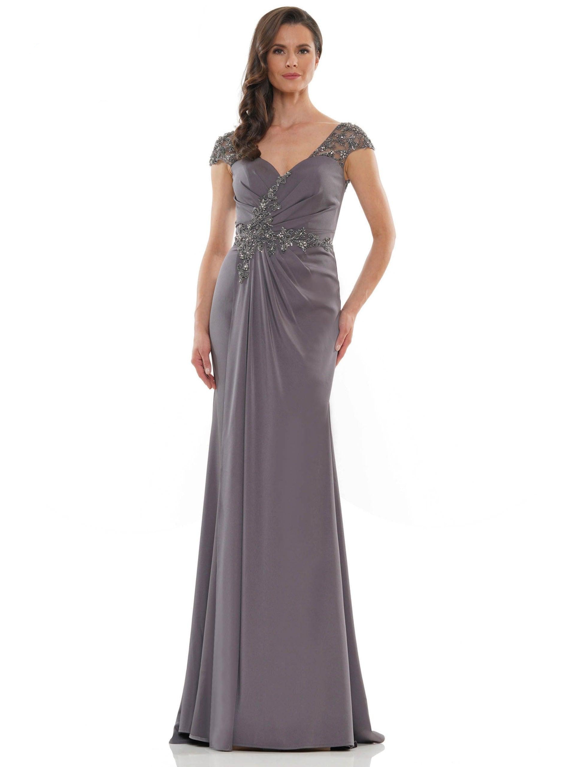 Navy Marsoni Mother of the Bride Long Formal Dress 1133 - Mother of the ...